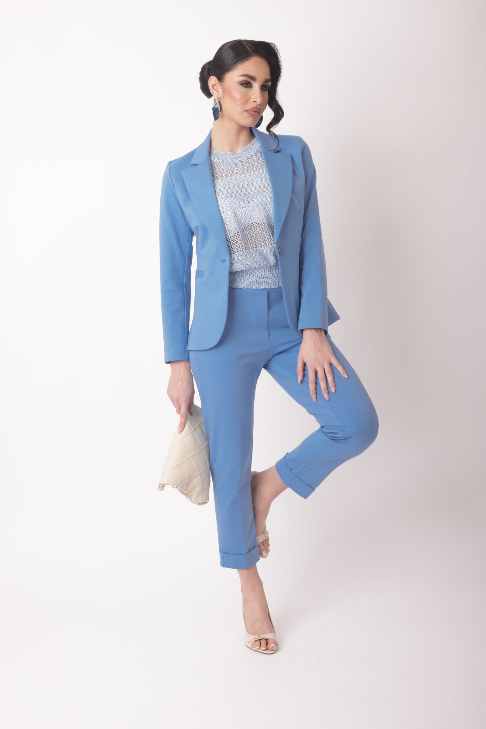 Pantalone Punto Milano Capri-Sporty Avion