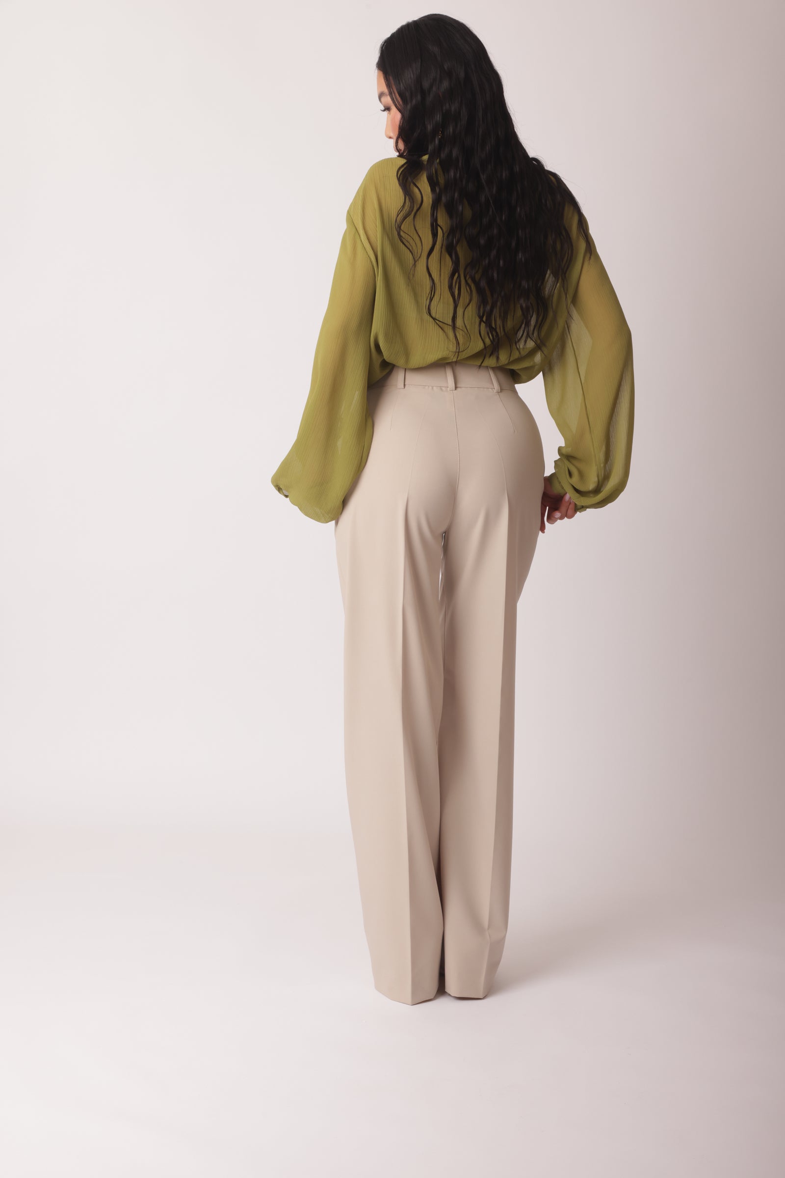 Pantalone Office Gesso