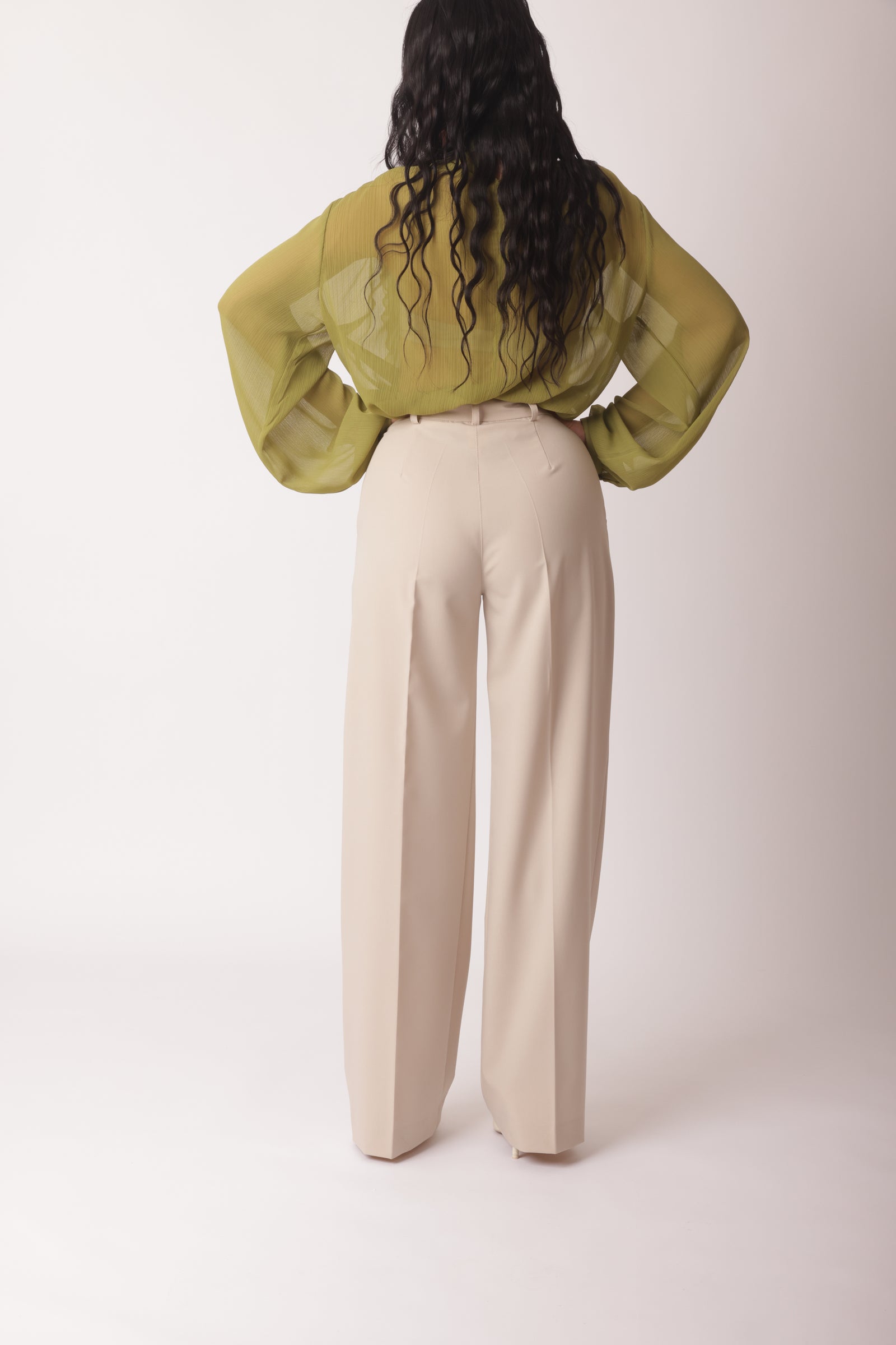 Pantalone Office Gesso