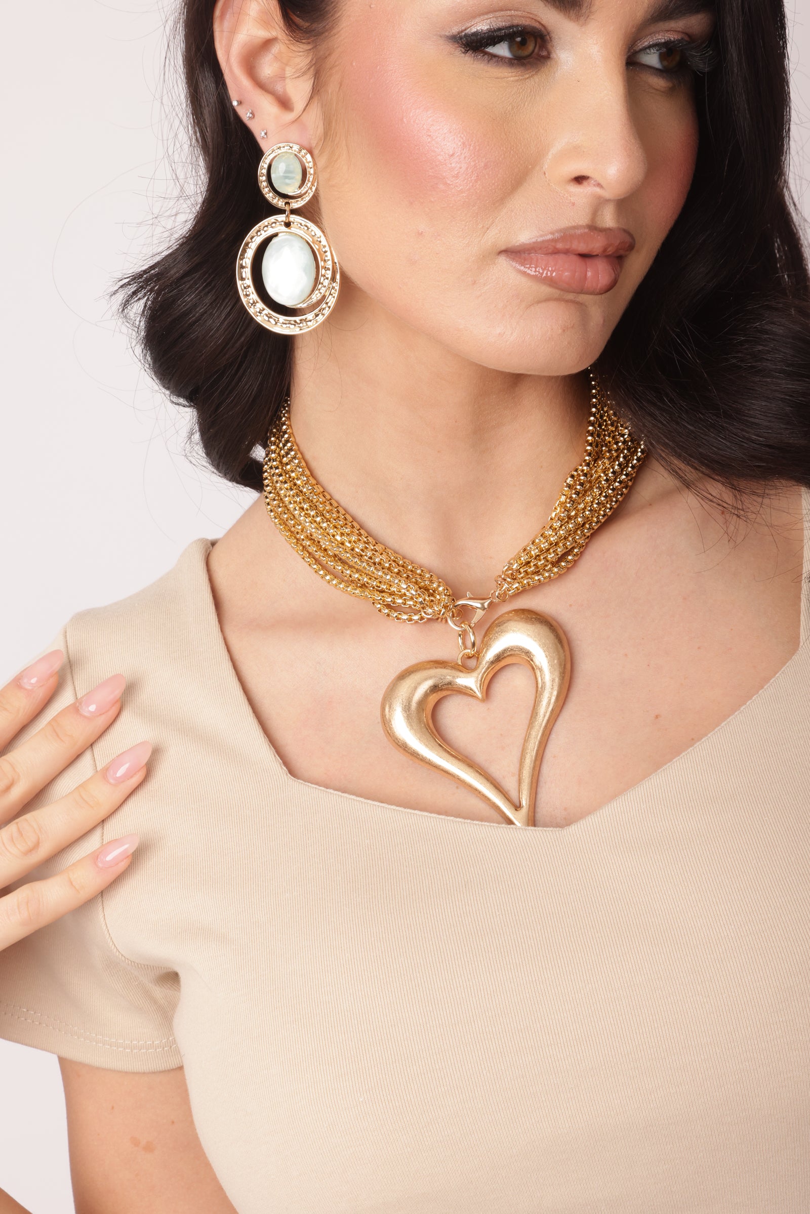 Collana Cuore Oro