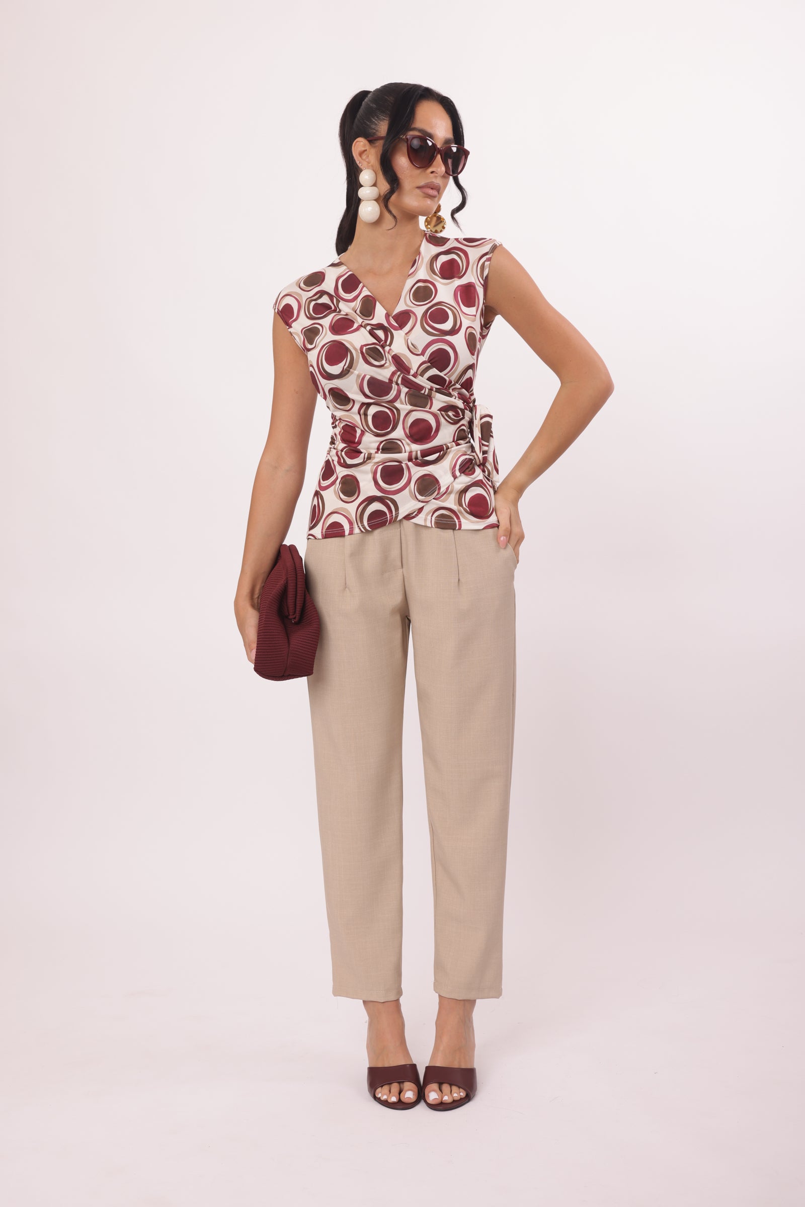 Pantalone Pratico Beige
