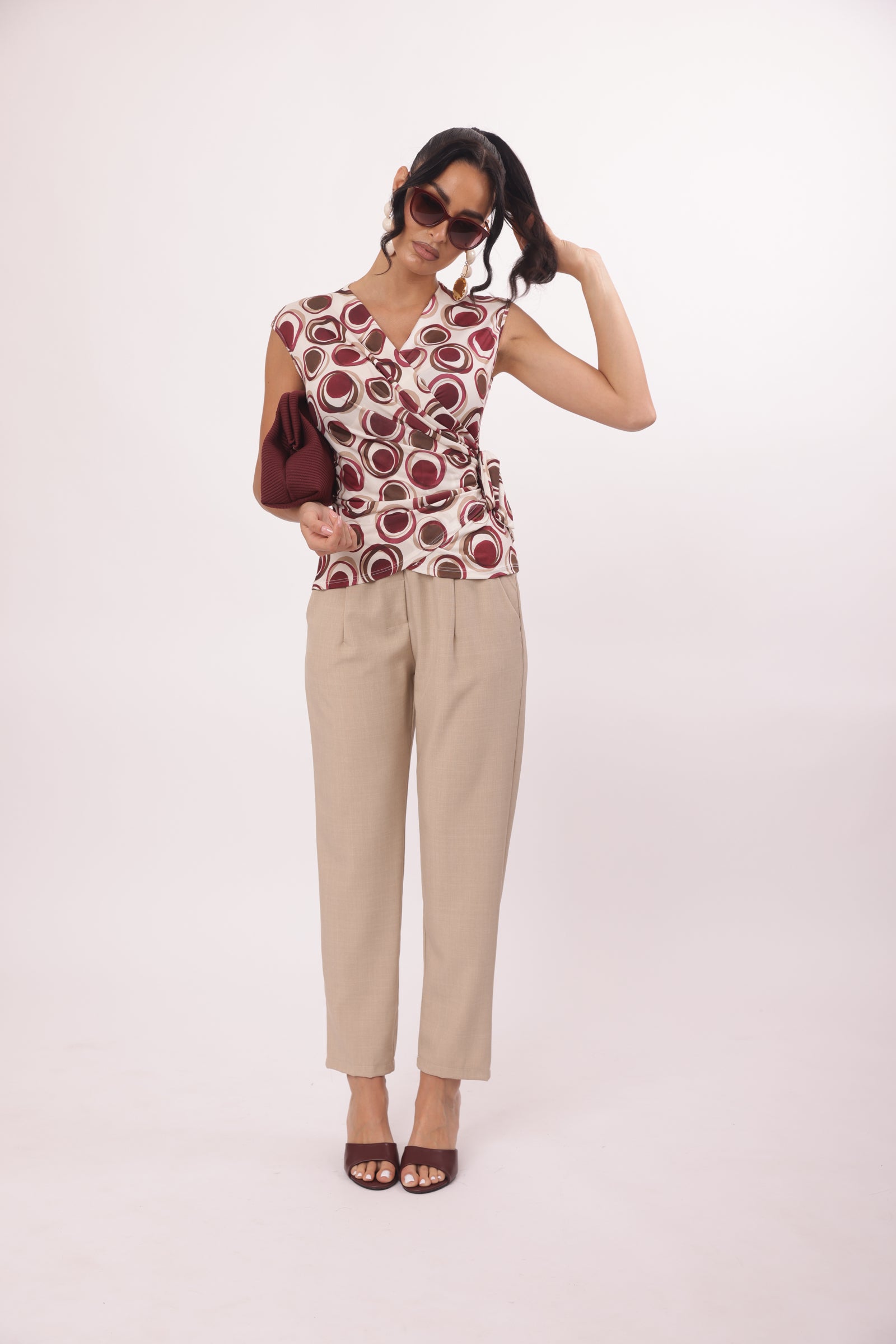 Pantalone Pratico Beige