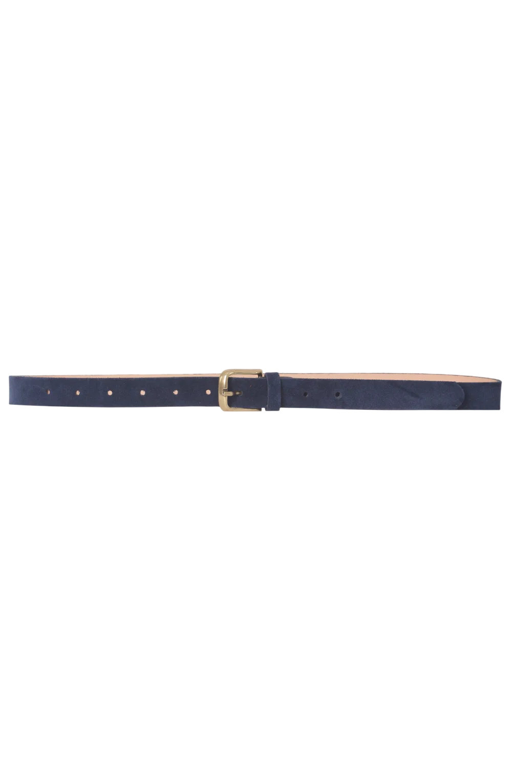 Cintura In Camoscio Blu
