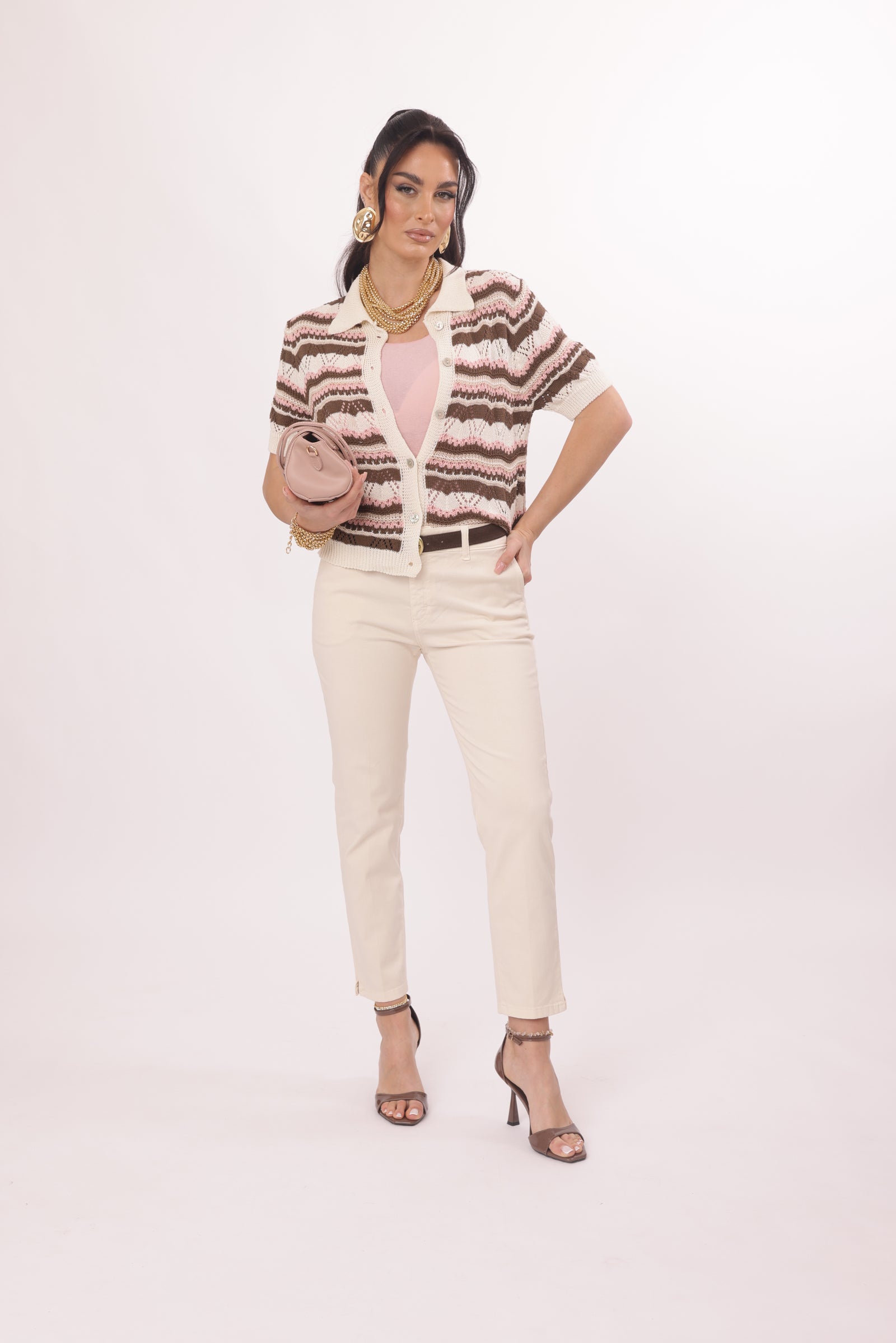 Pantalone Basic Burro