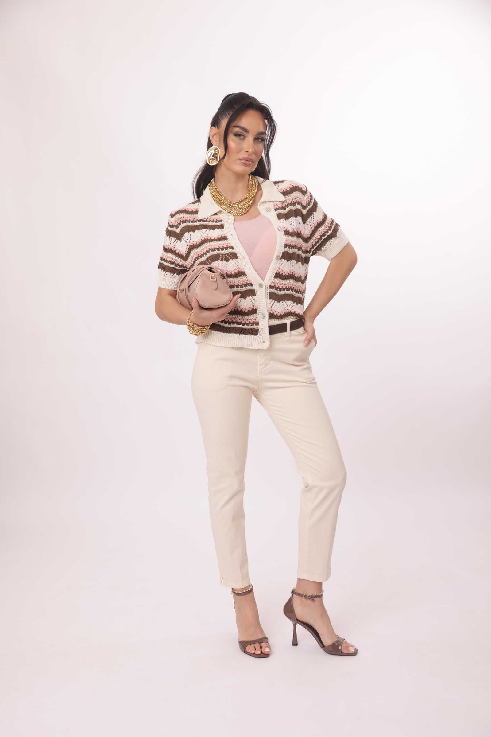 Pantalone Basic Burro