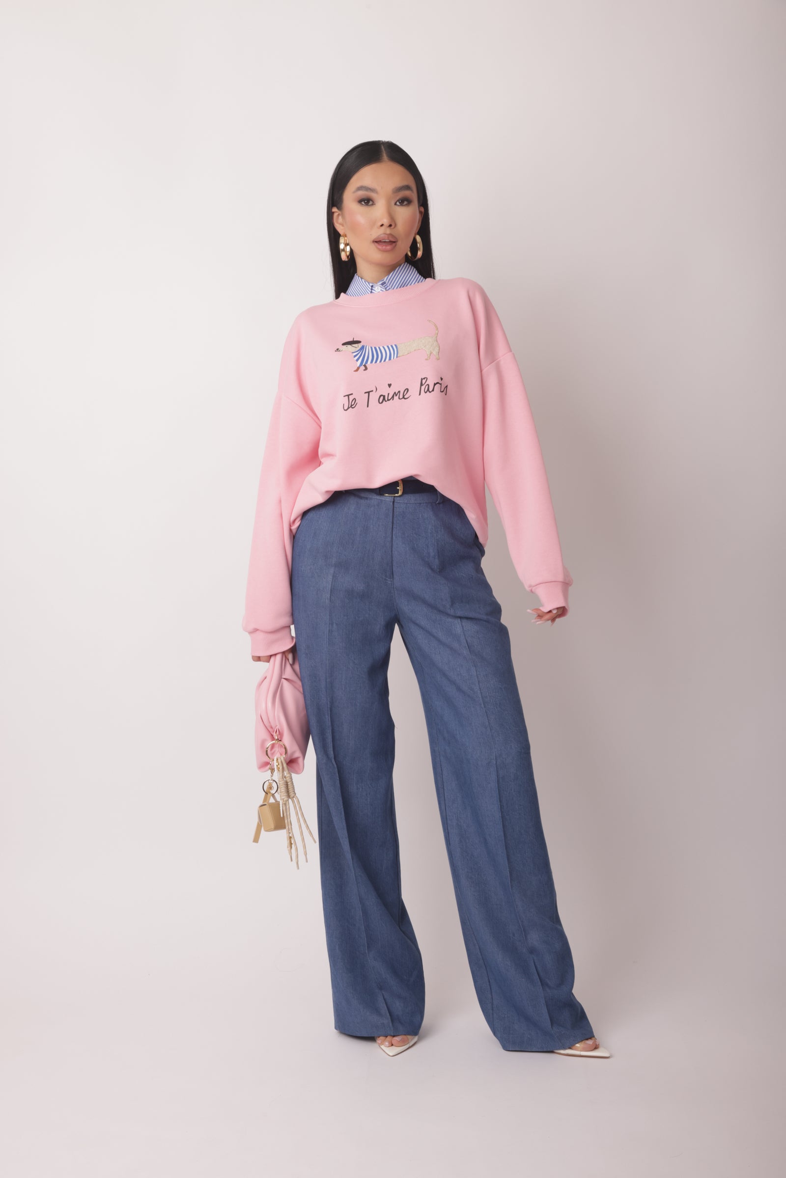 Pantalone Chambray Denim