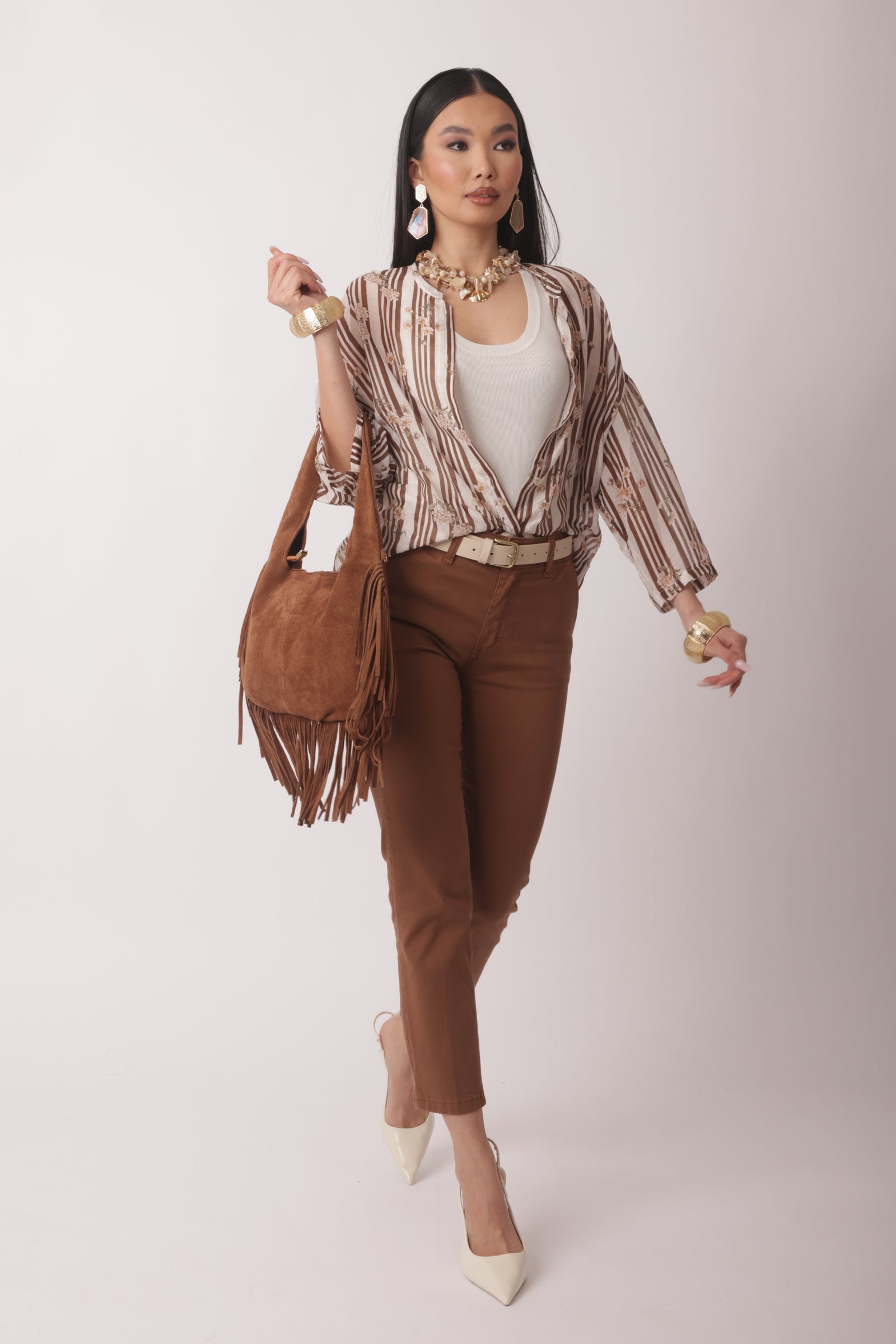 Pantalone Basic Cacao