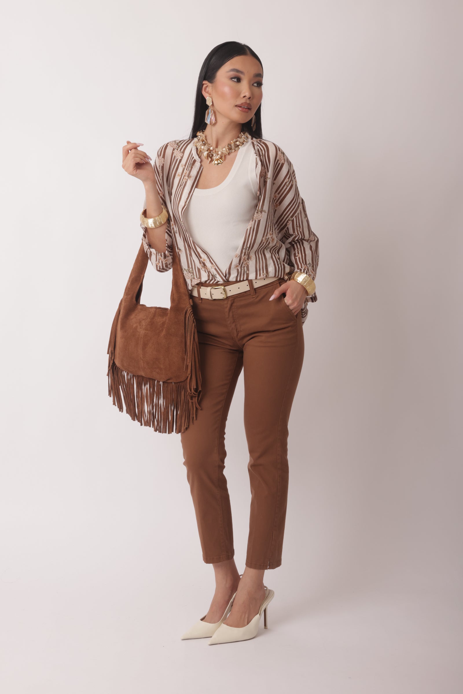 Pantalone Basic Cacao