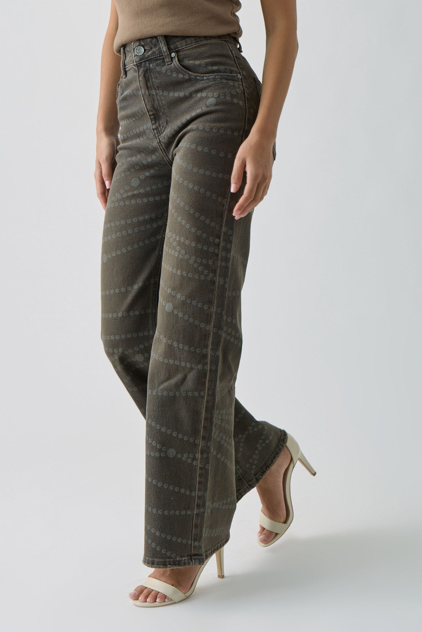 Jeans Celine Sabbia Testa Di Moro