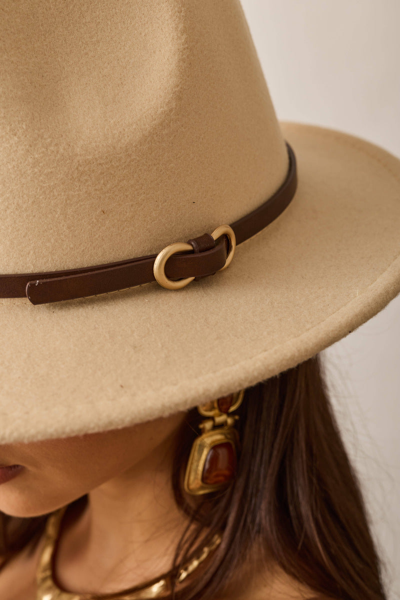 Cappello Falda Beige