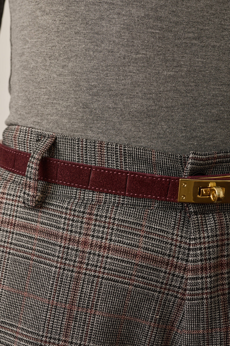 Cintura Cocco Bordeaux