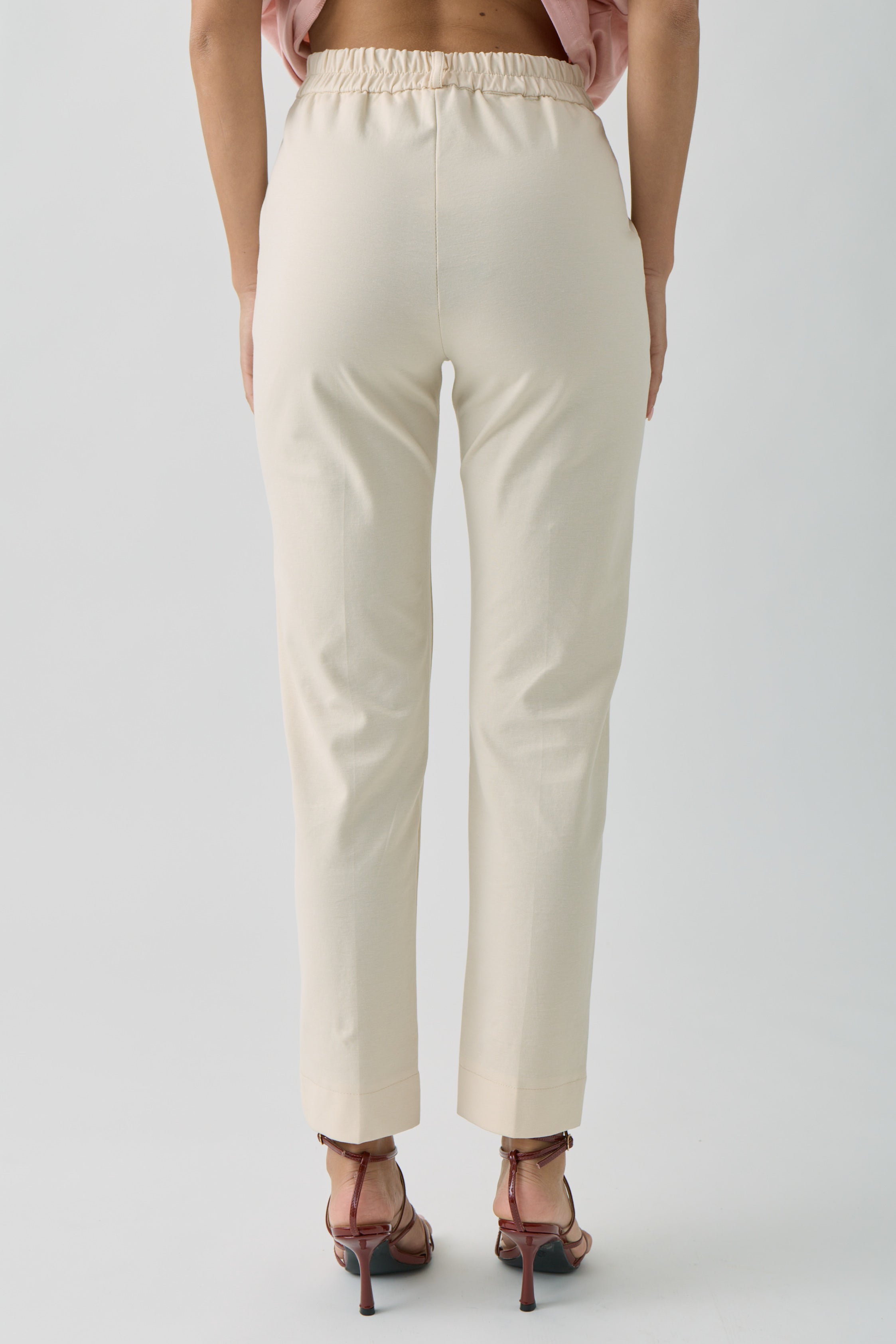 Pantalone Punto Milano Capri Classic Gesso