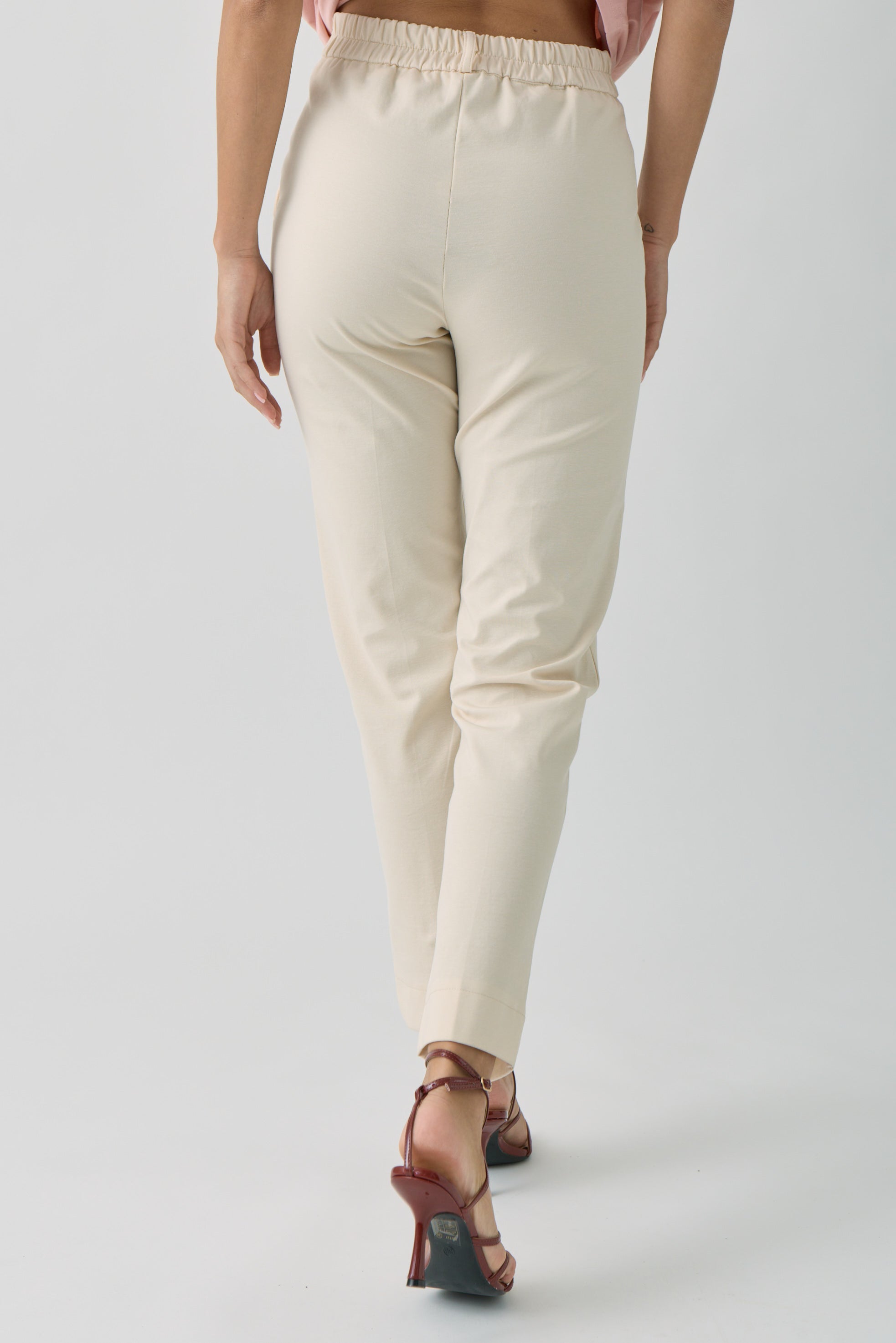 Pantalone Punto Milano Capri Classic Gesso