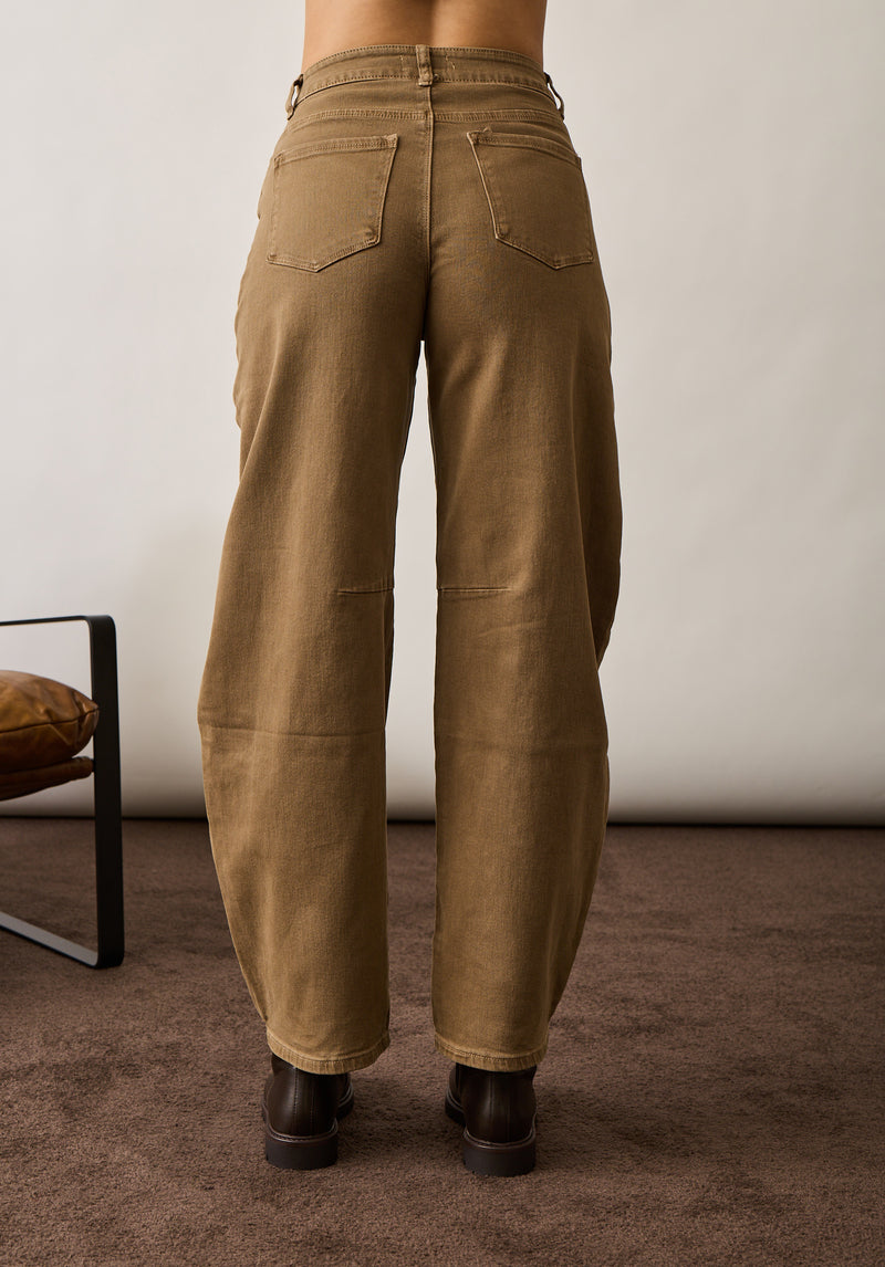 Pantalone Ballon Cammello