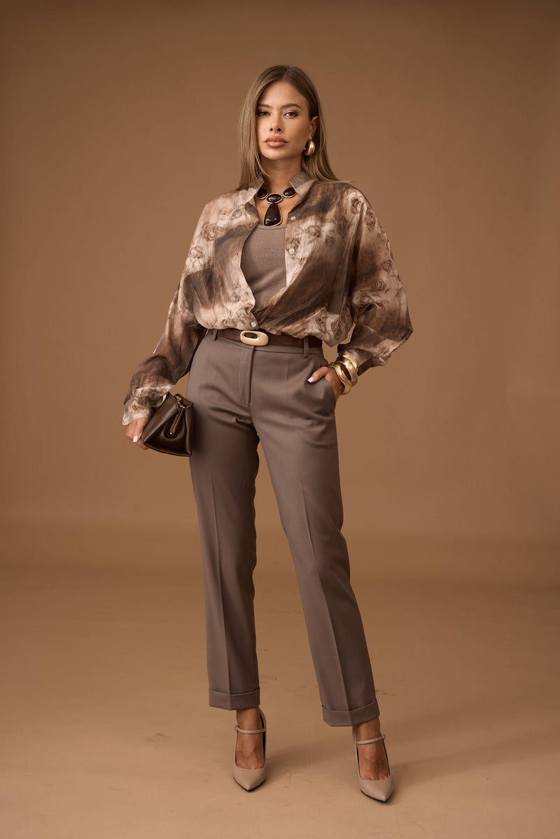 Pantalone Sartoriale Capri Tortora