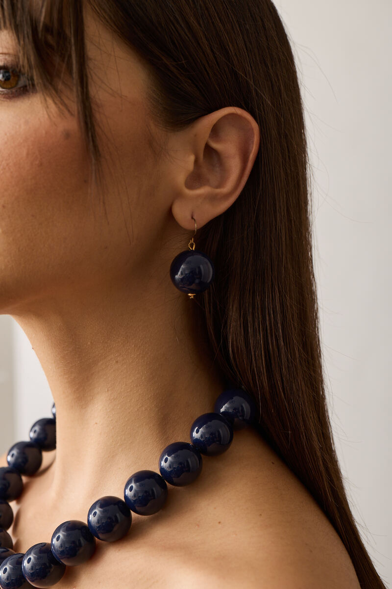Parure Perle Blu Notte