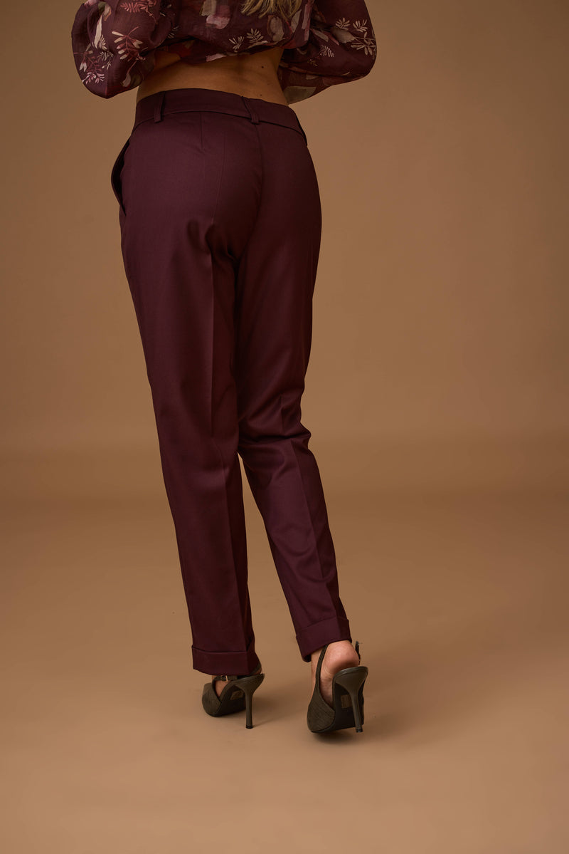 Pantalone Sartoriale Capri Vinaccia