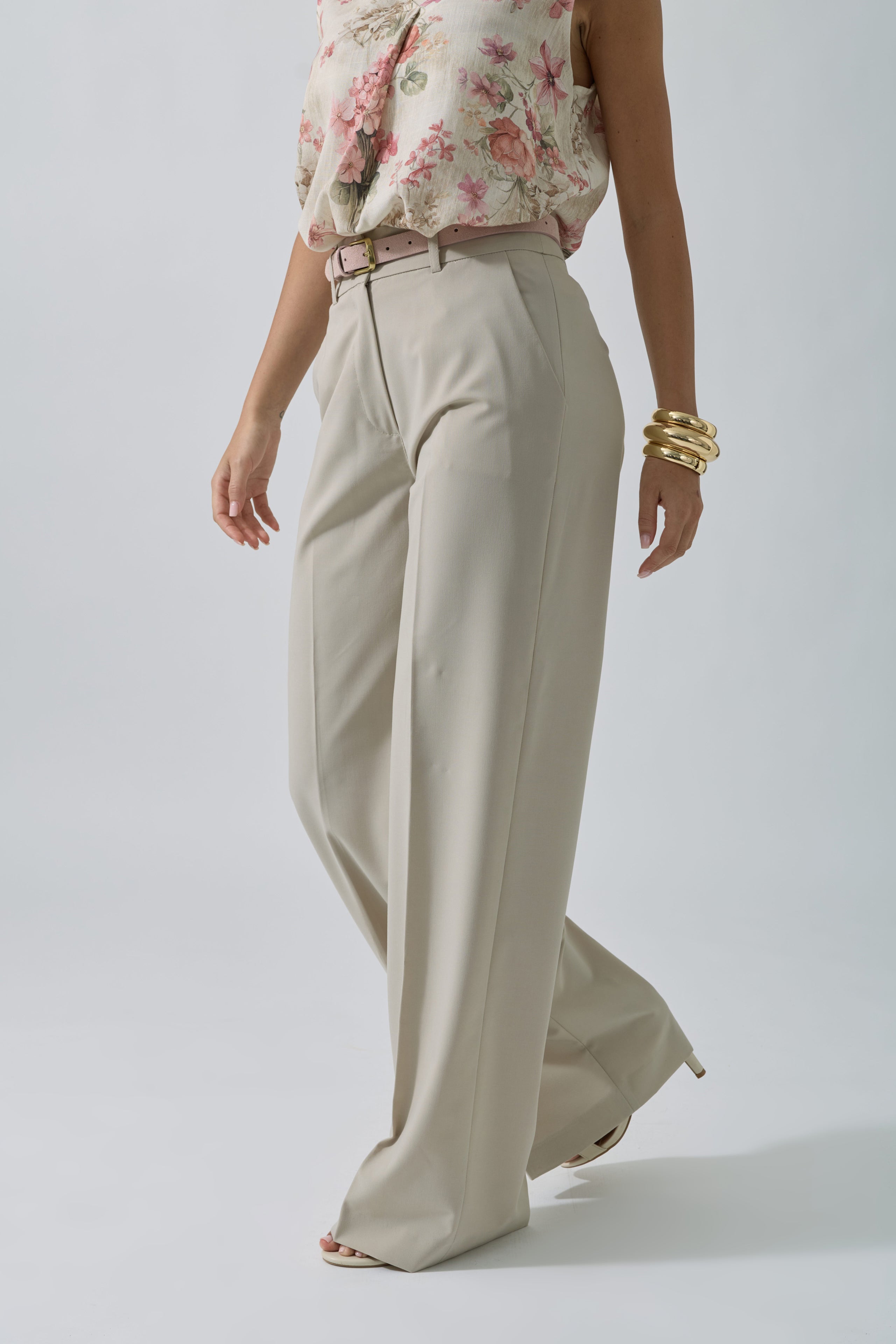 Pantalone Office Gesso