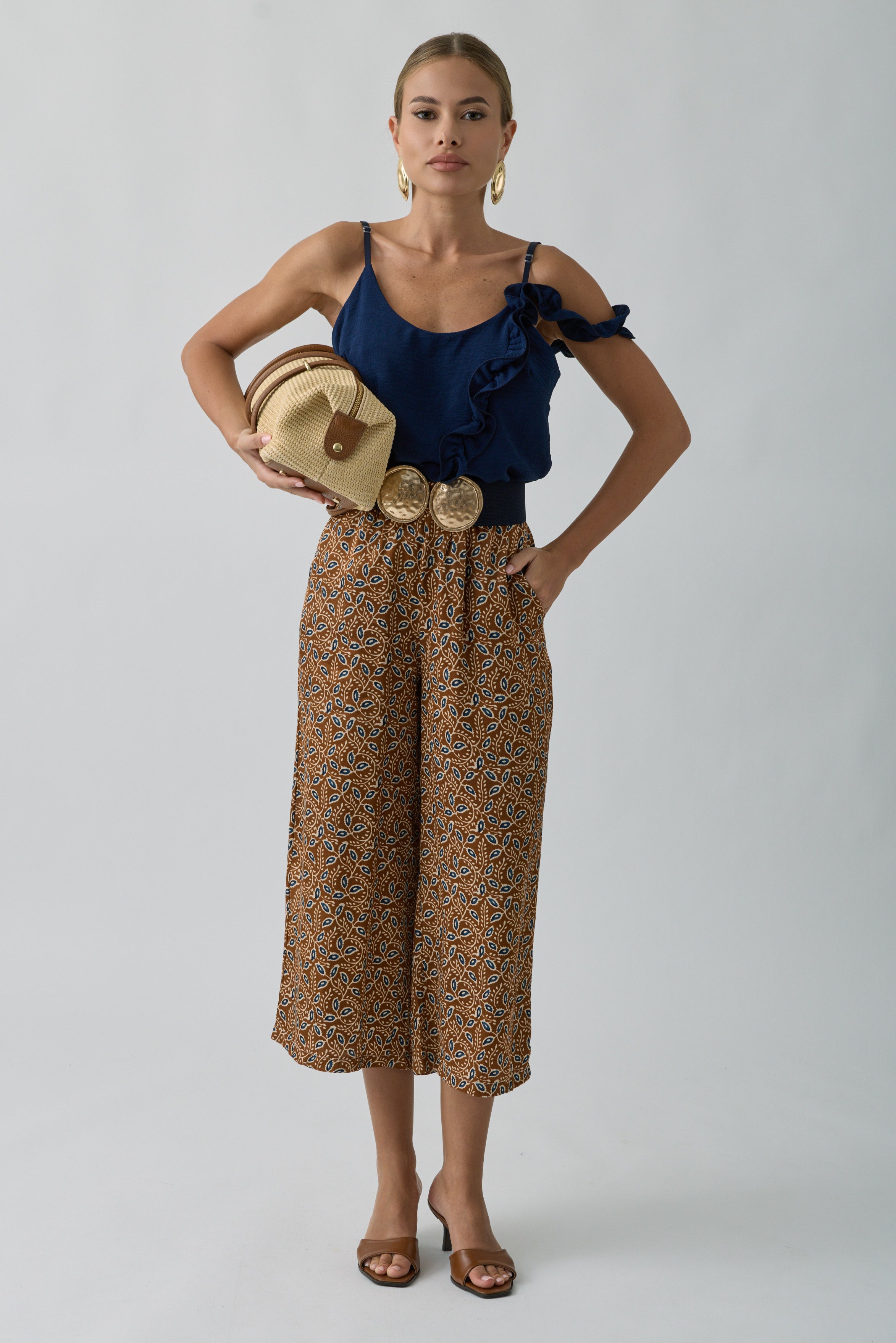 Pantalone Brezza Tabacco