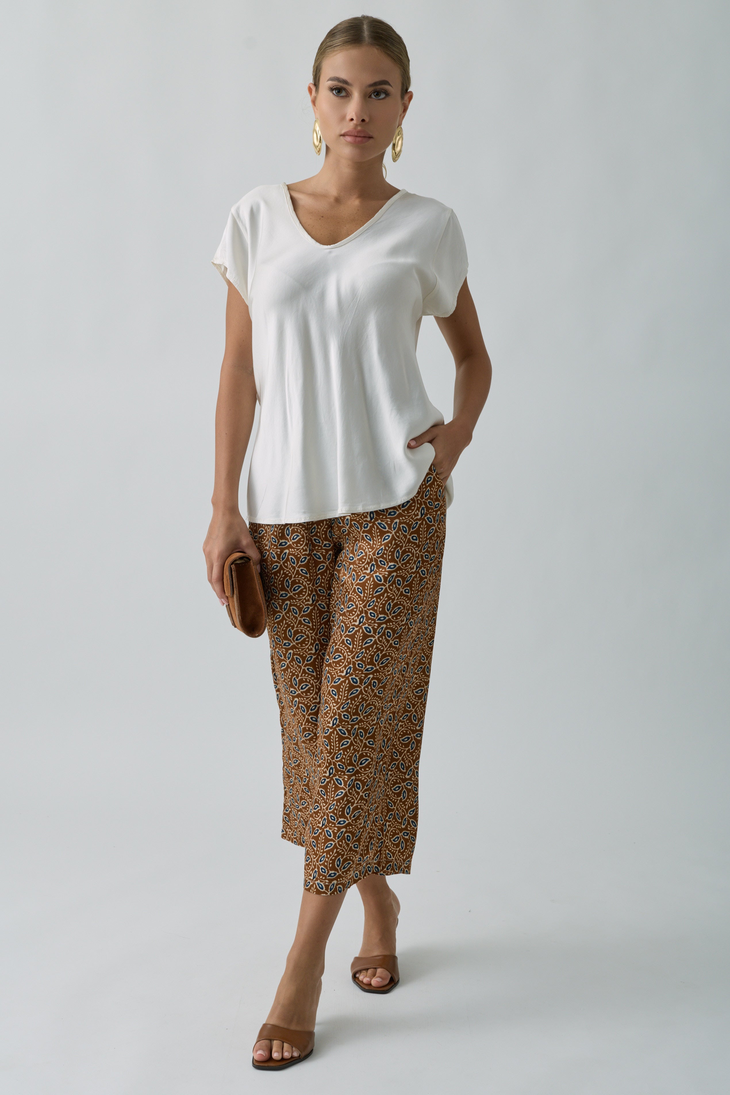 Pantalone Brezza Tabacco
