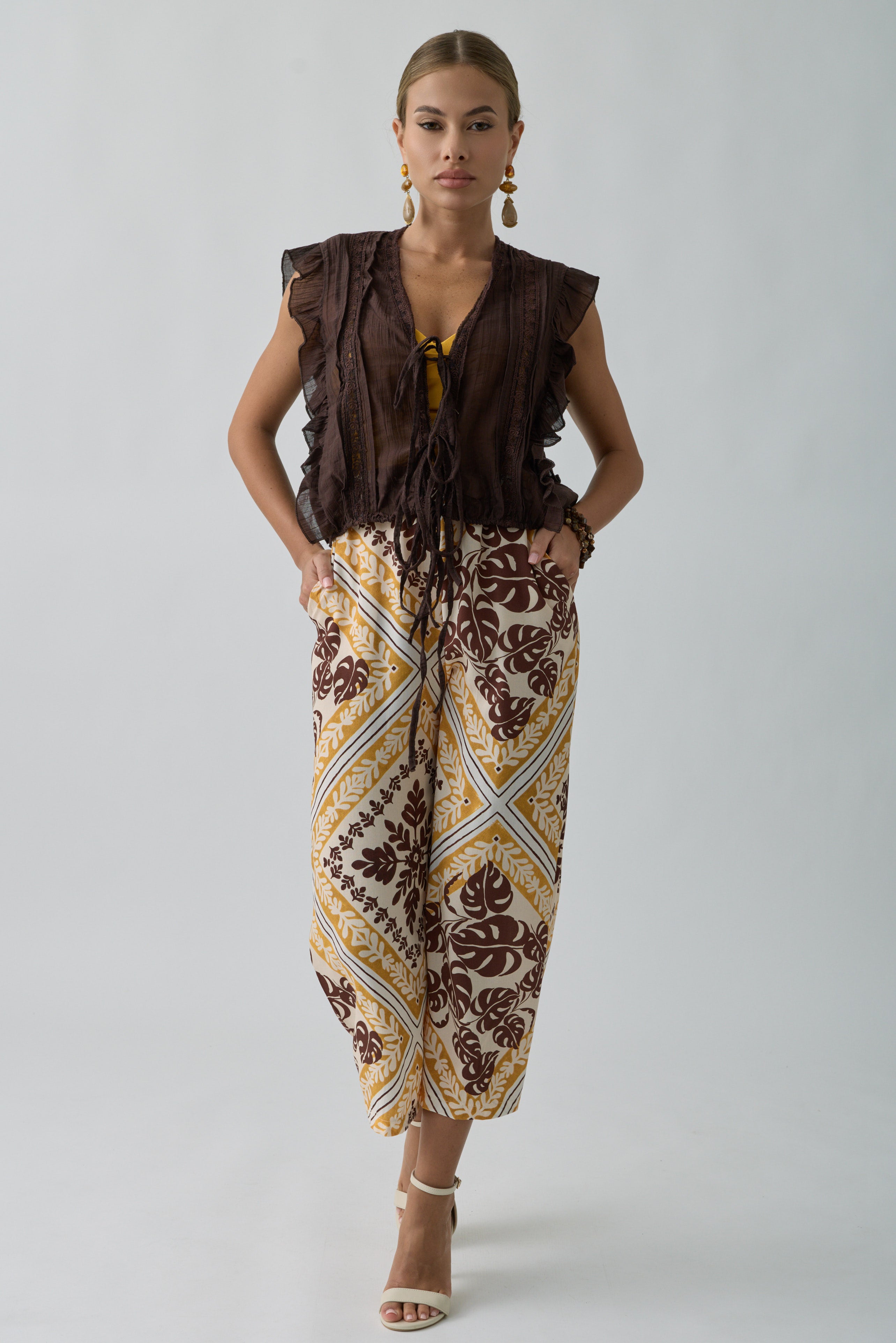 Pantalone Palms Ocra