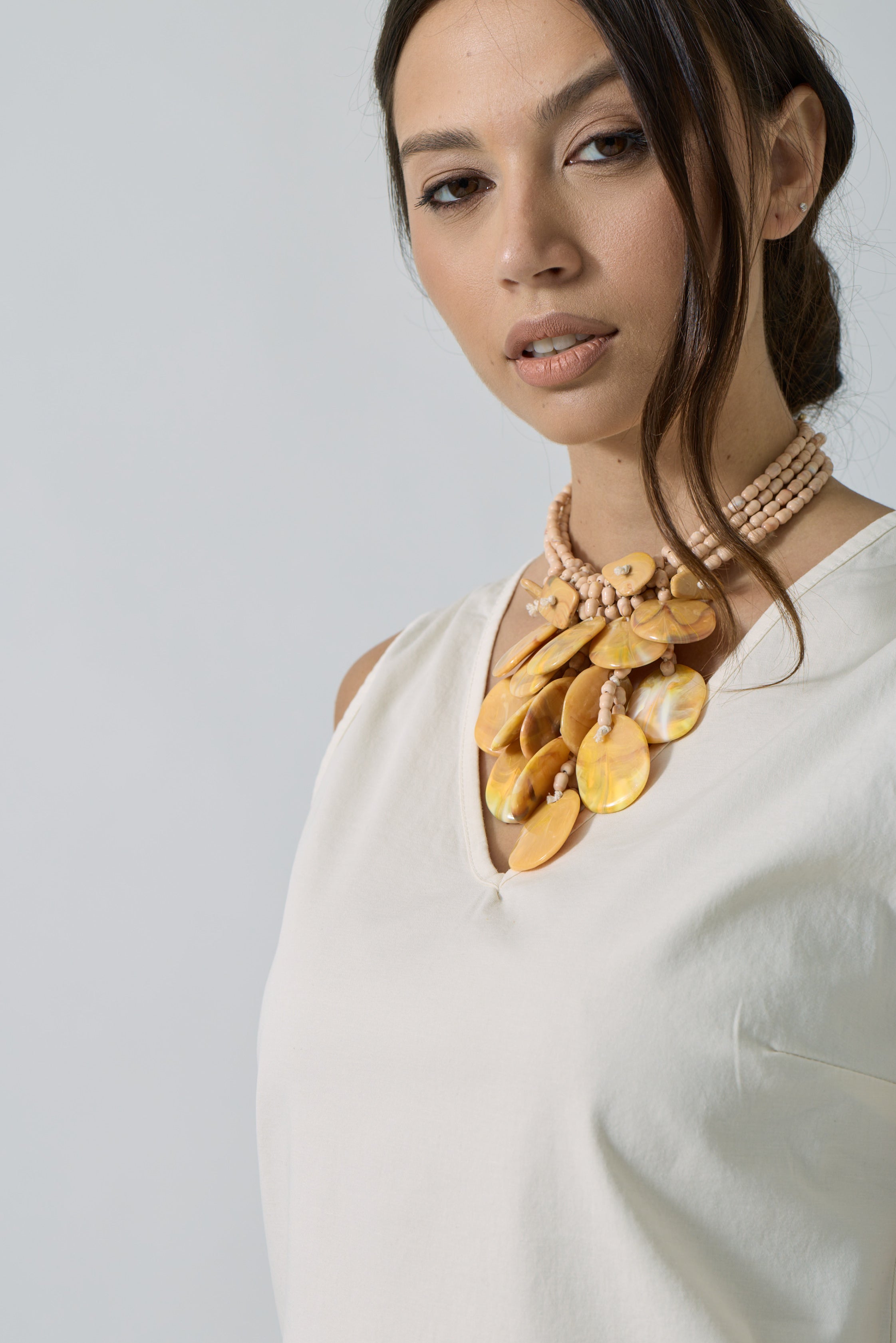 Collana Pietre Ocra
