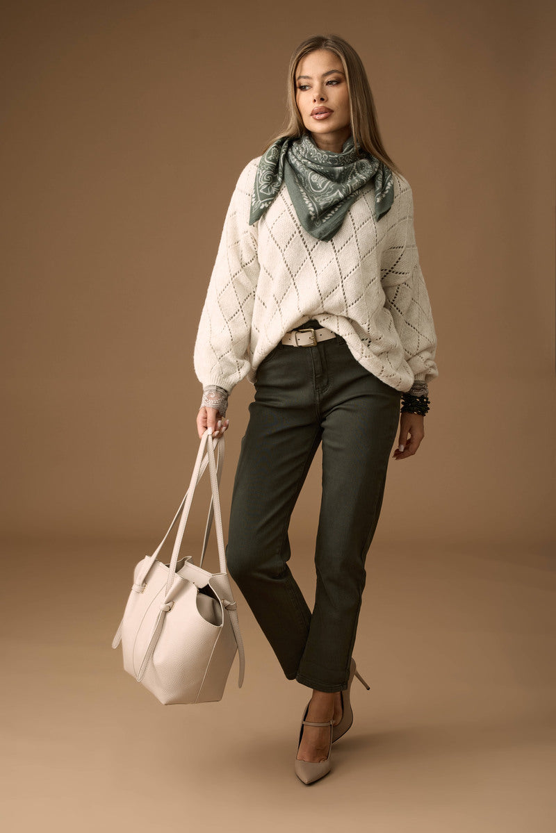 Pantalone Regular Verde Militare