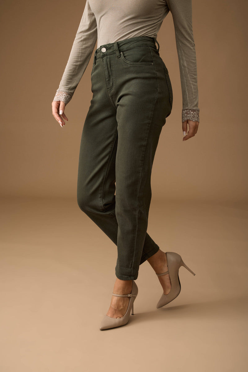 Pantalone Regular Verde Militare