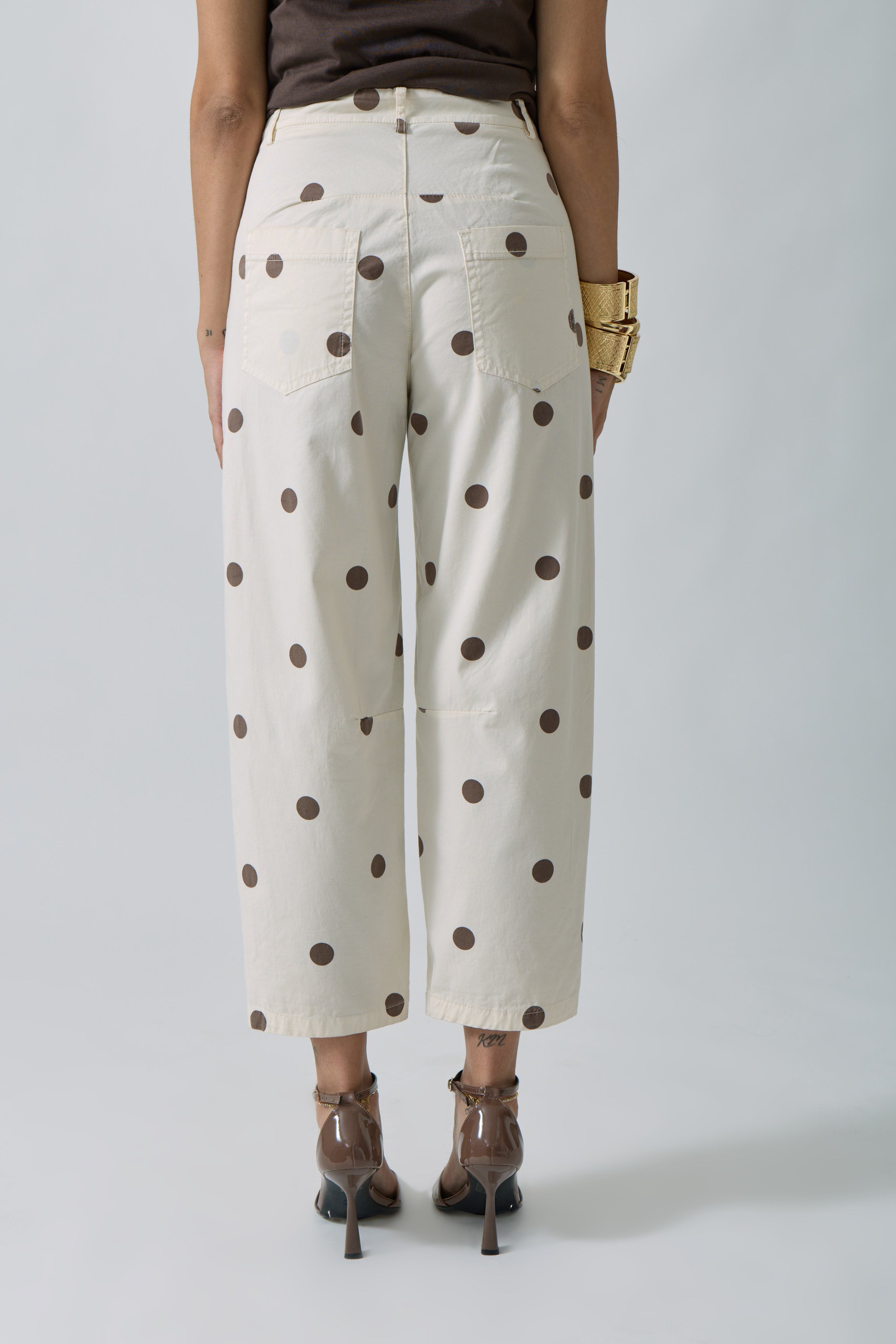 Pantalone Moka Testa Di Moro