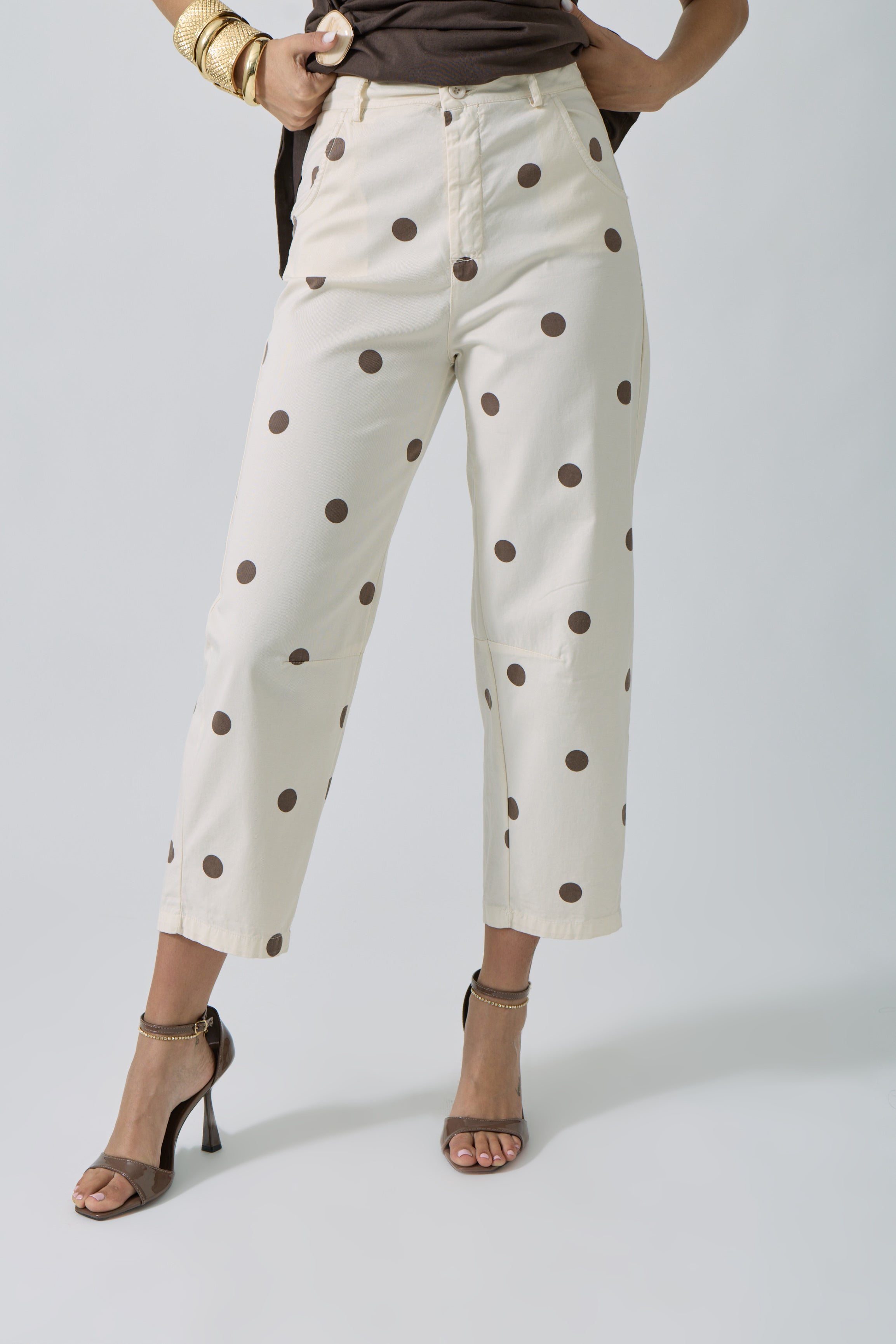 Pantalone Moka Testa Di Moro