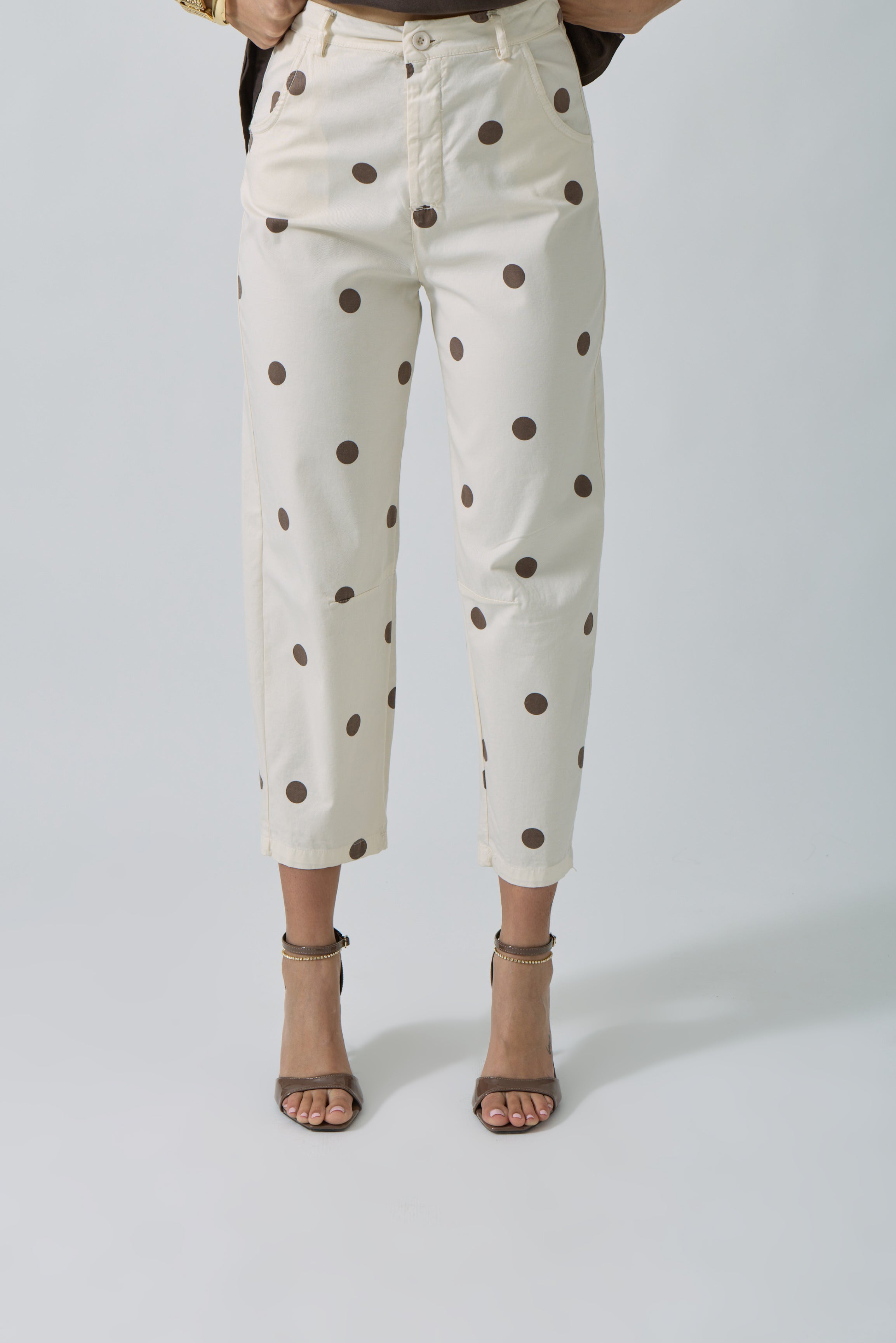 Pantalone Moka Testa Di Moro