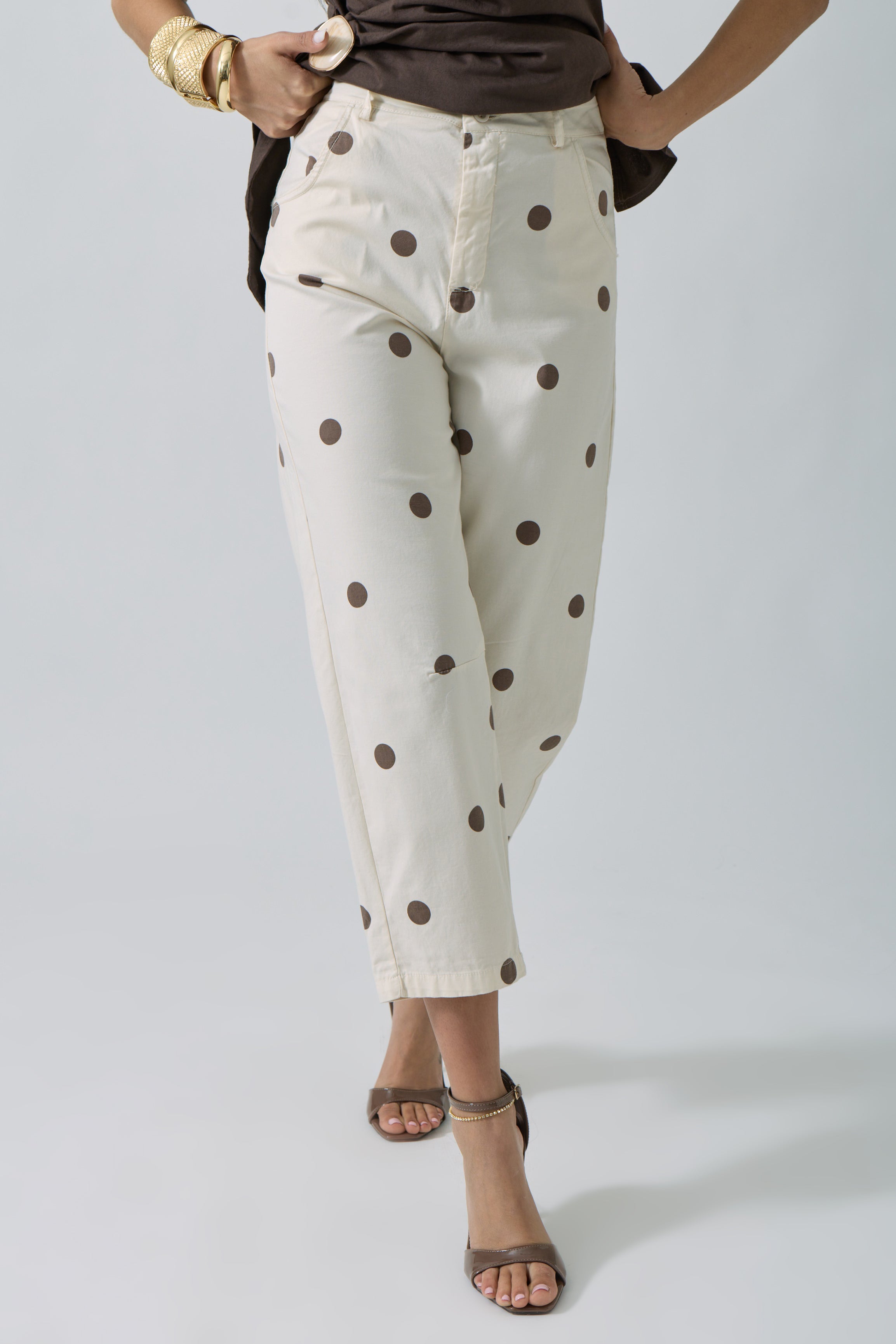 Pantalone Moka Testa Di Moro