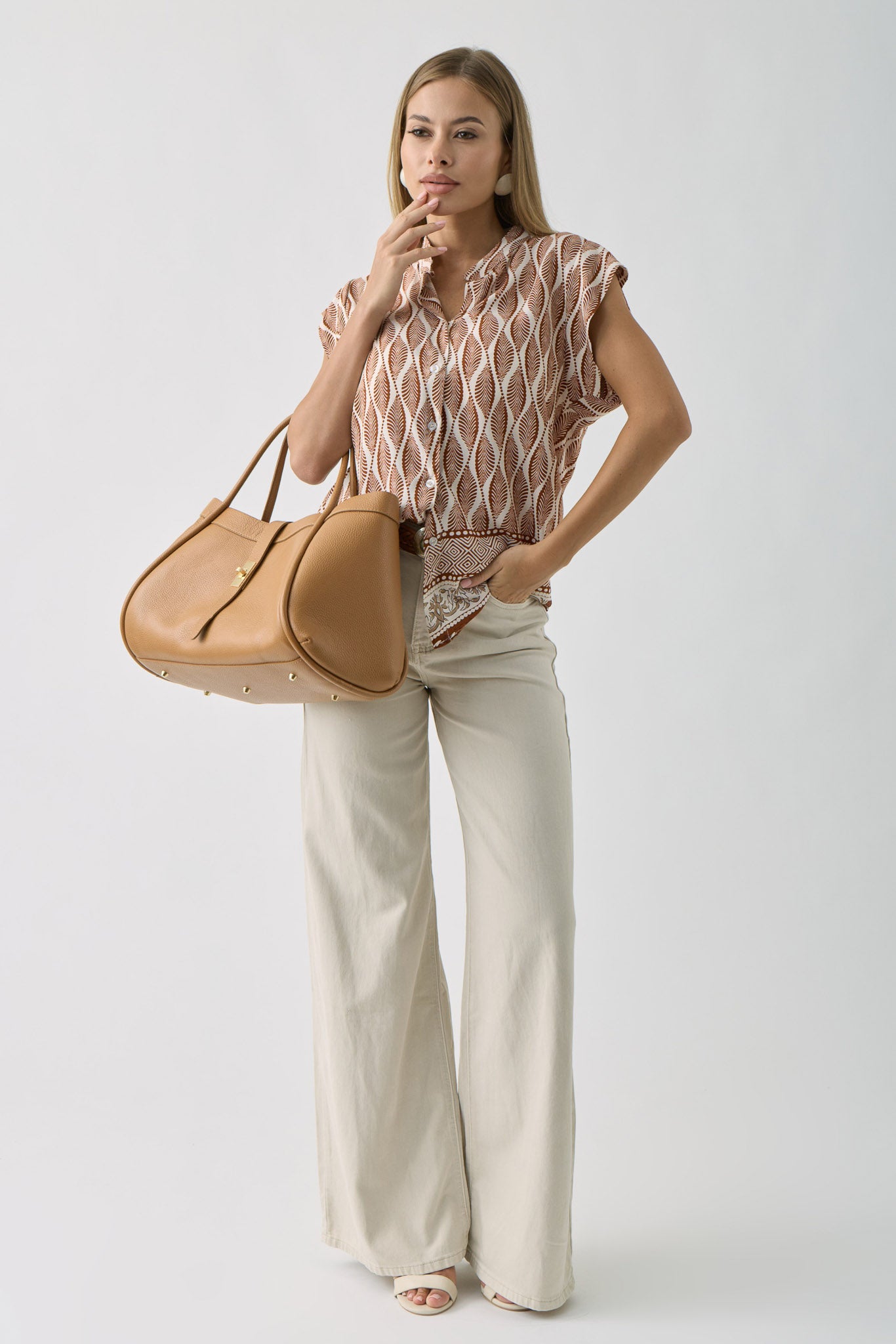 Pantalone Vienna Beige