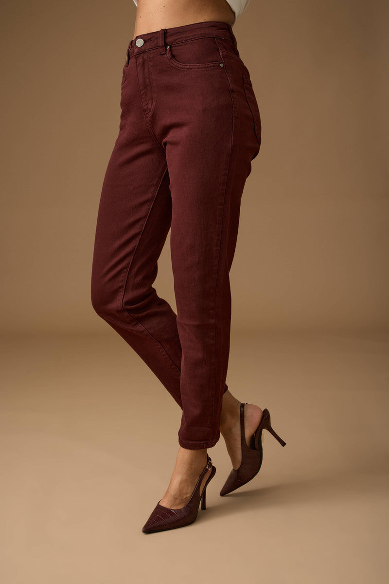 Pantalone Regular Borgogna