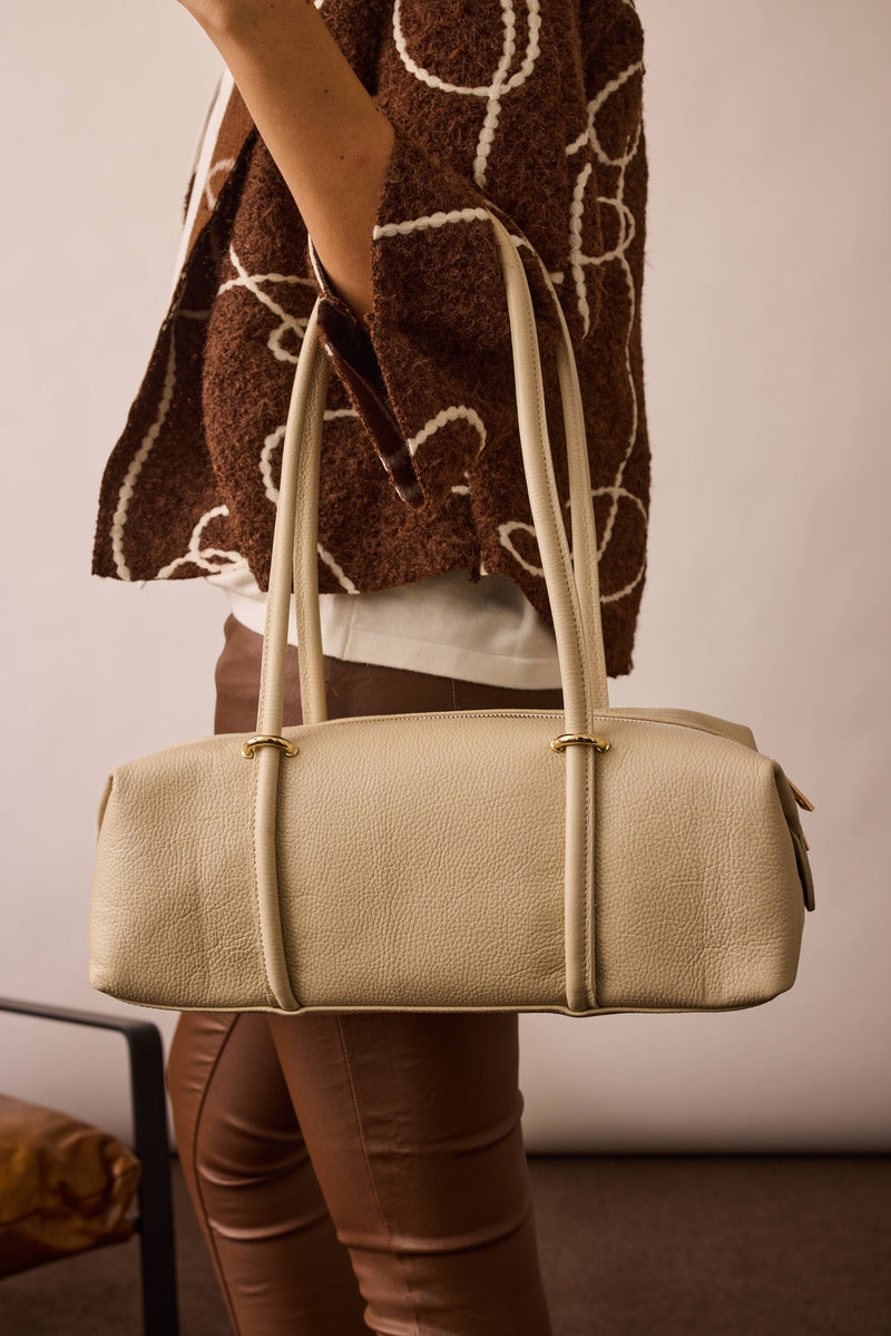 Borsa In Vera Pelle Sophie Gesso