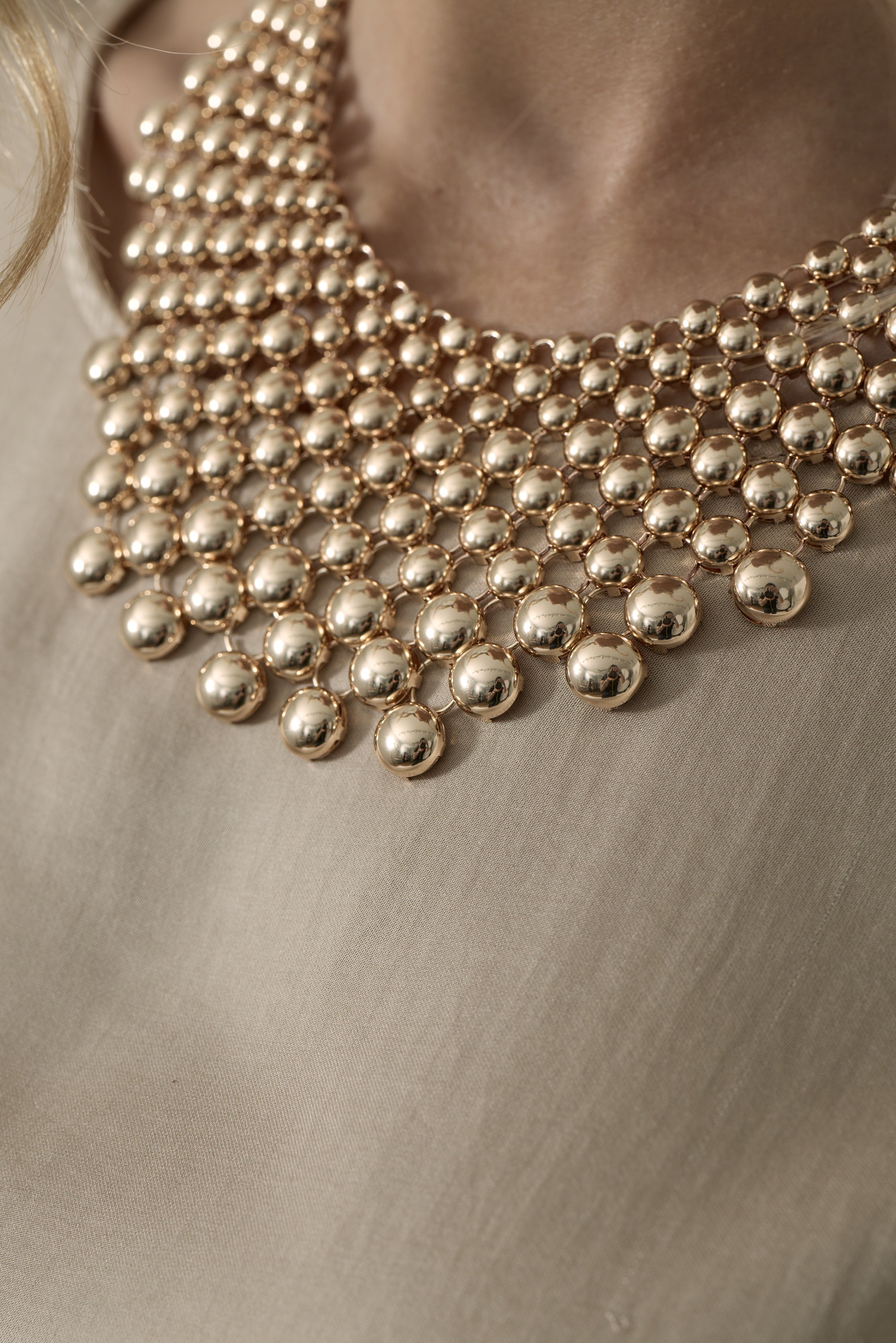 Collana Alveare Oro