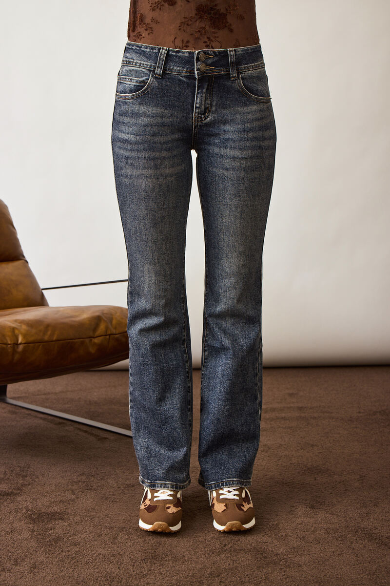 Jeans Zampetta Denim Scuro