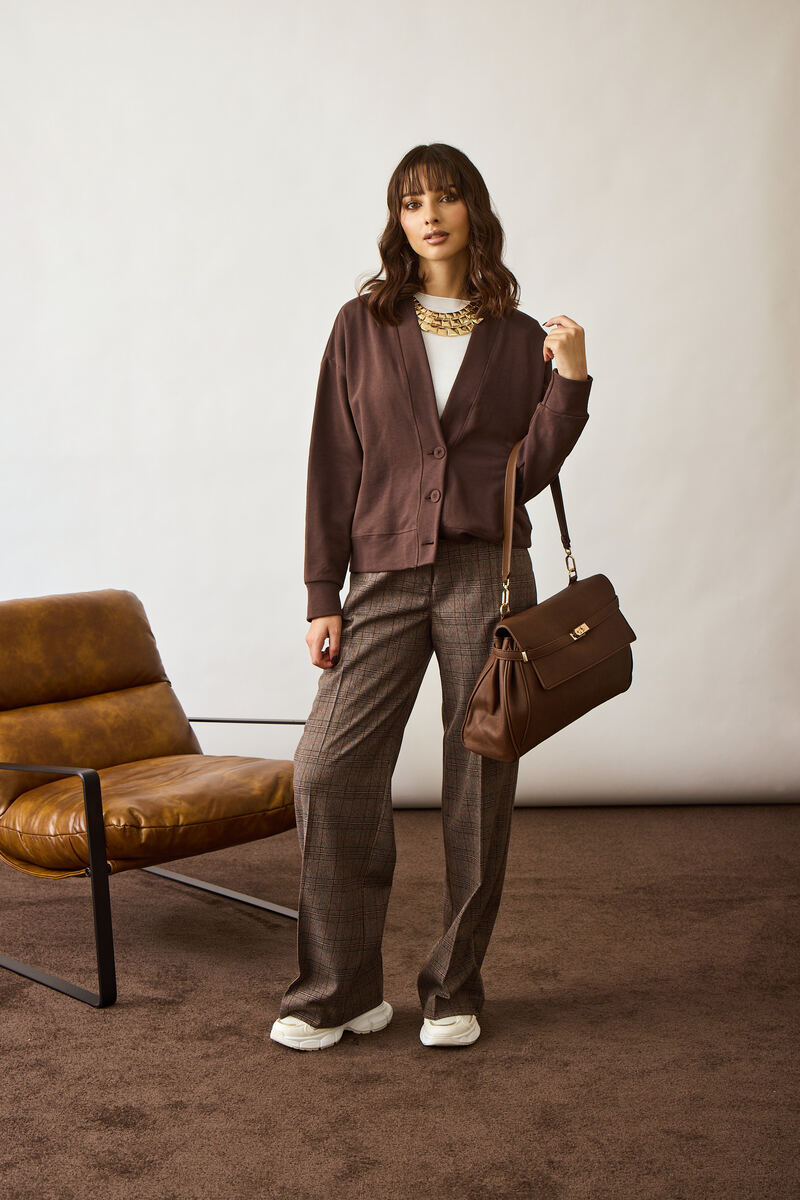 Pantalone Sartoriale Galles Testa Di Moro