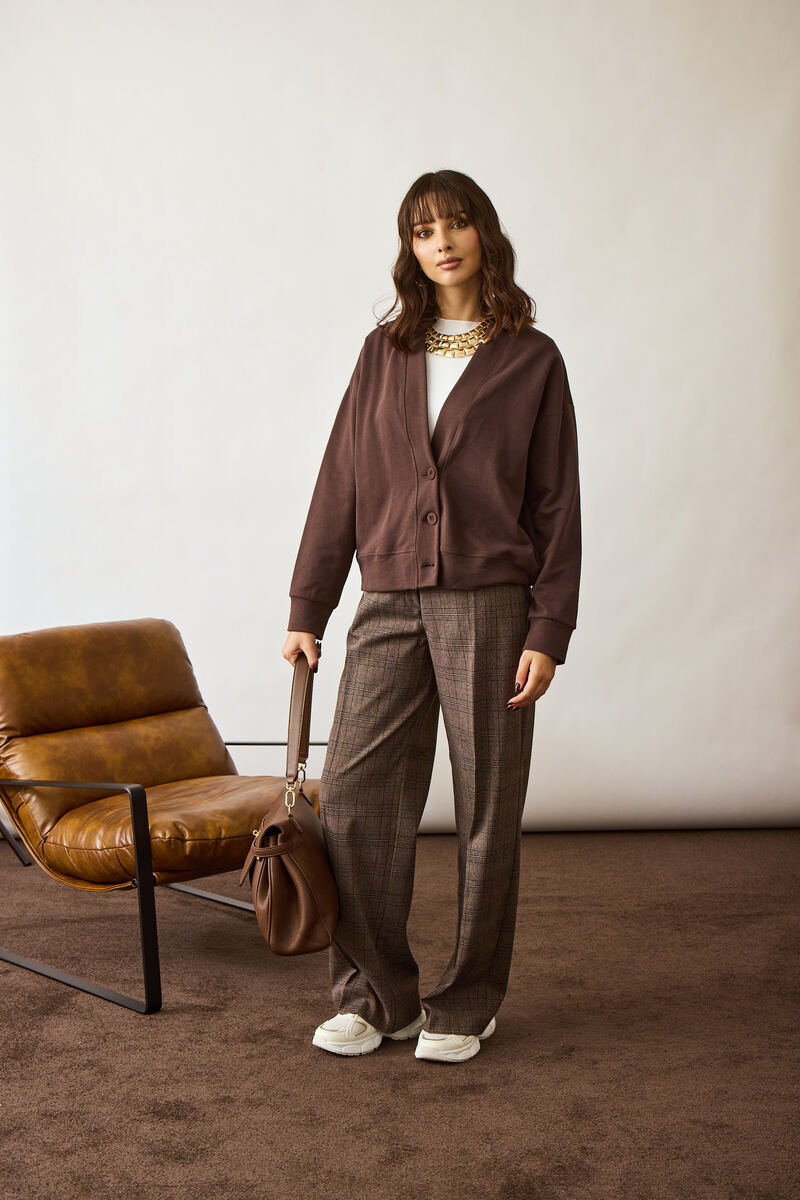 Pantalone Sartoriale Galles Testa Di Moro
