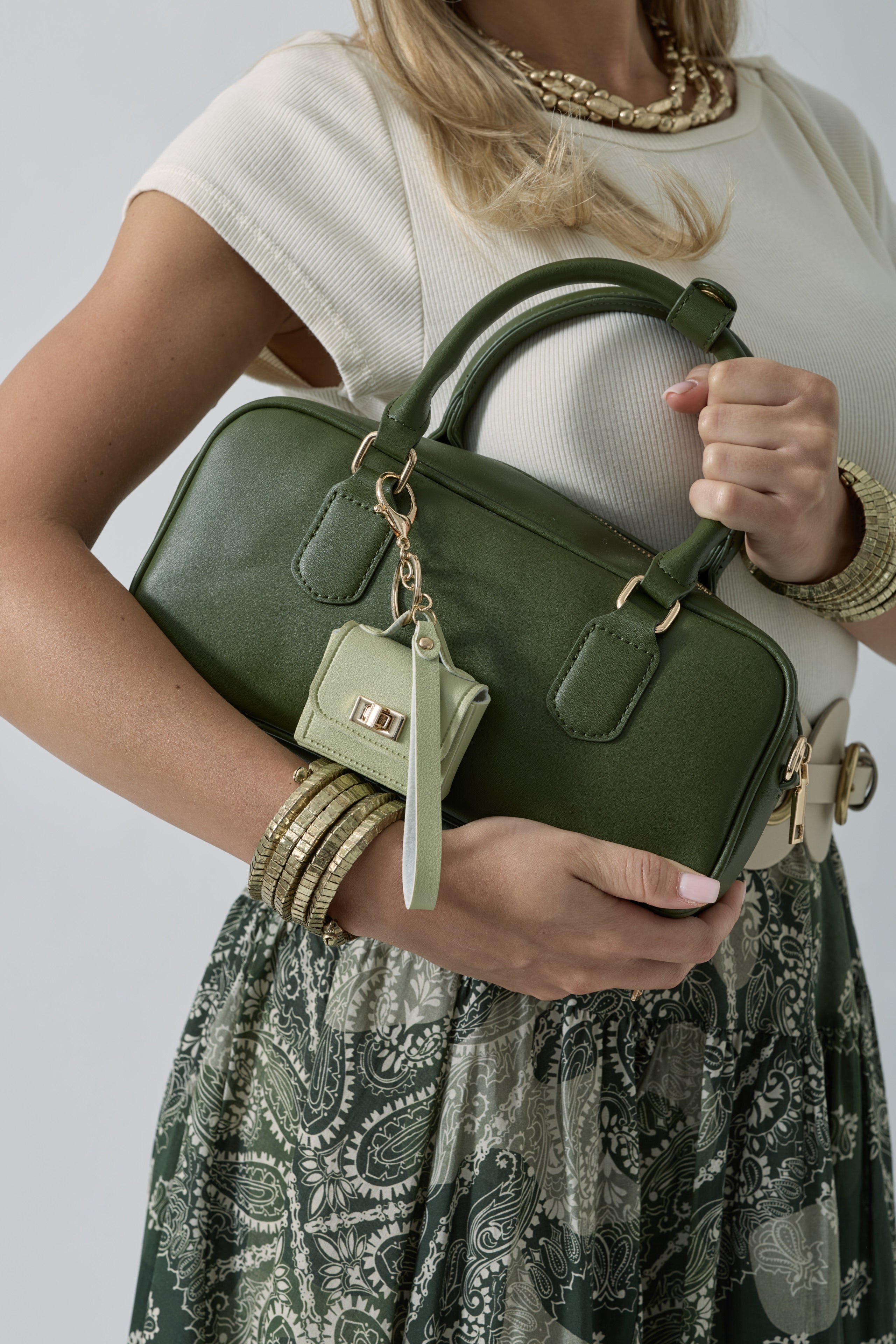 Bauletto City Verde Militare