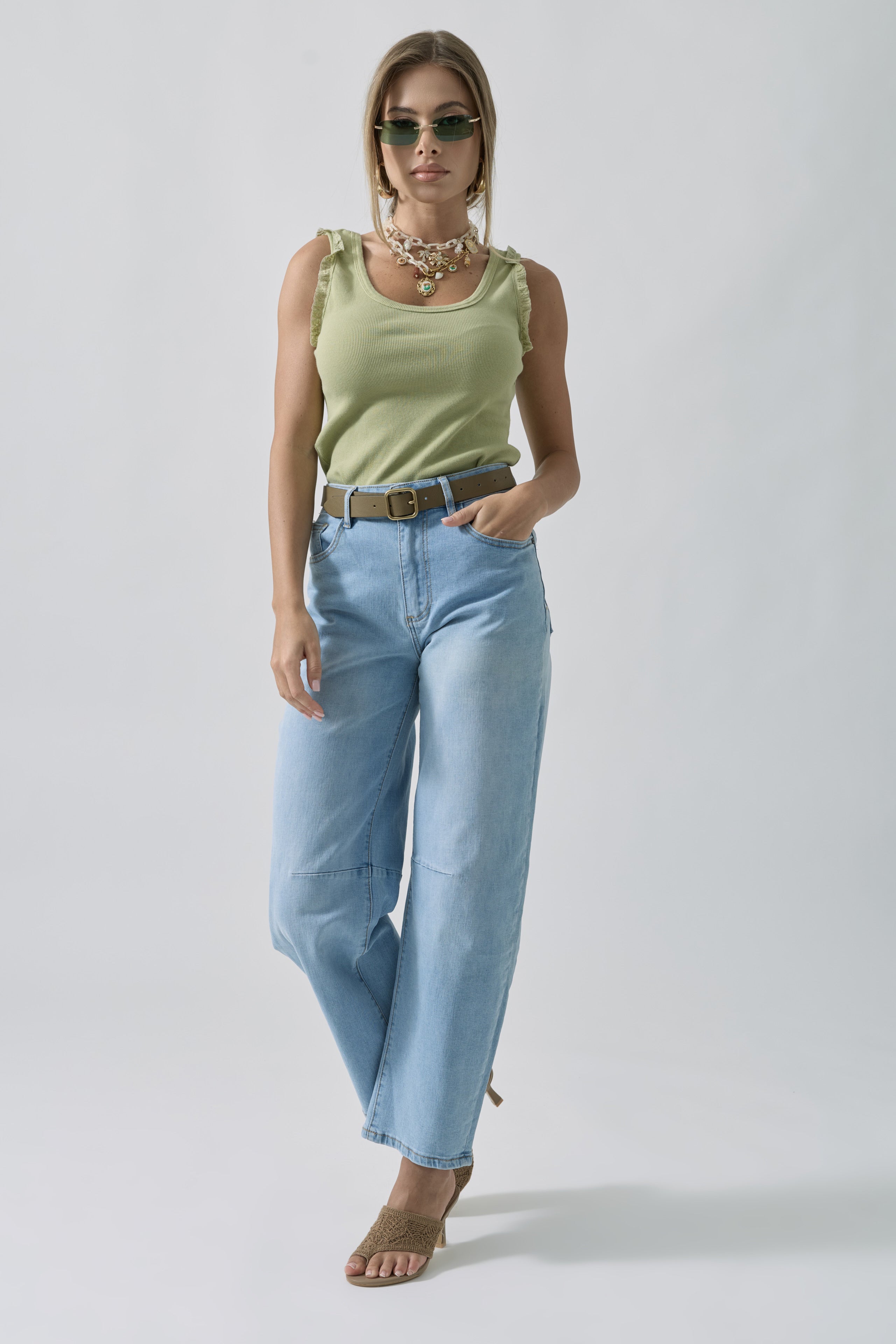 Jeans Ginevra Denim Chiaro
