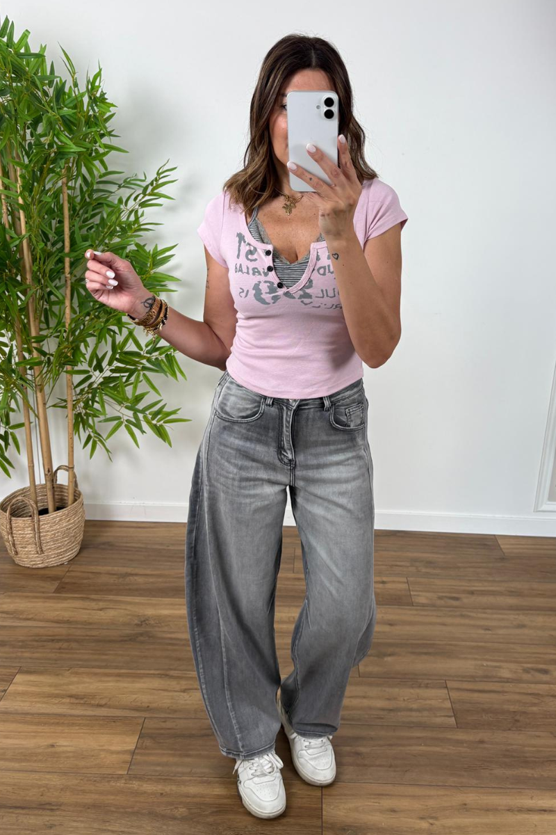 Jeans Atlanta Denim Grigio