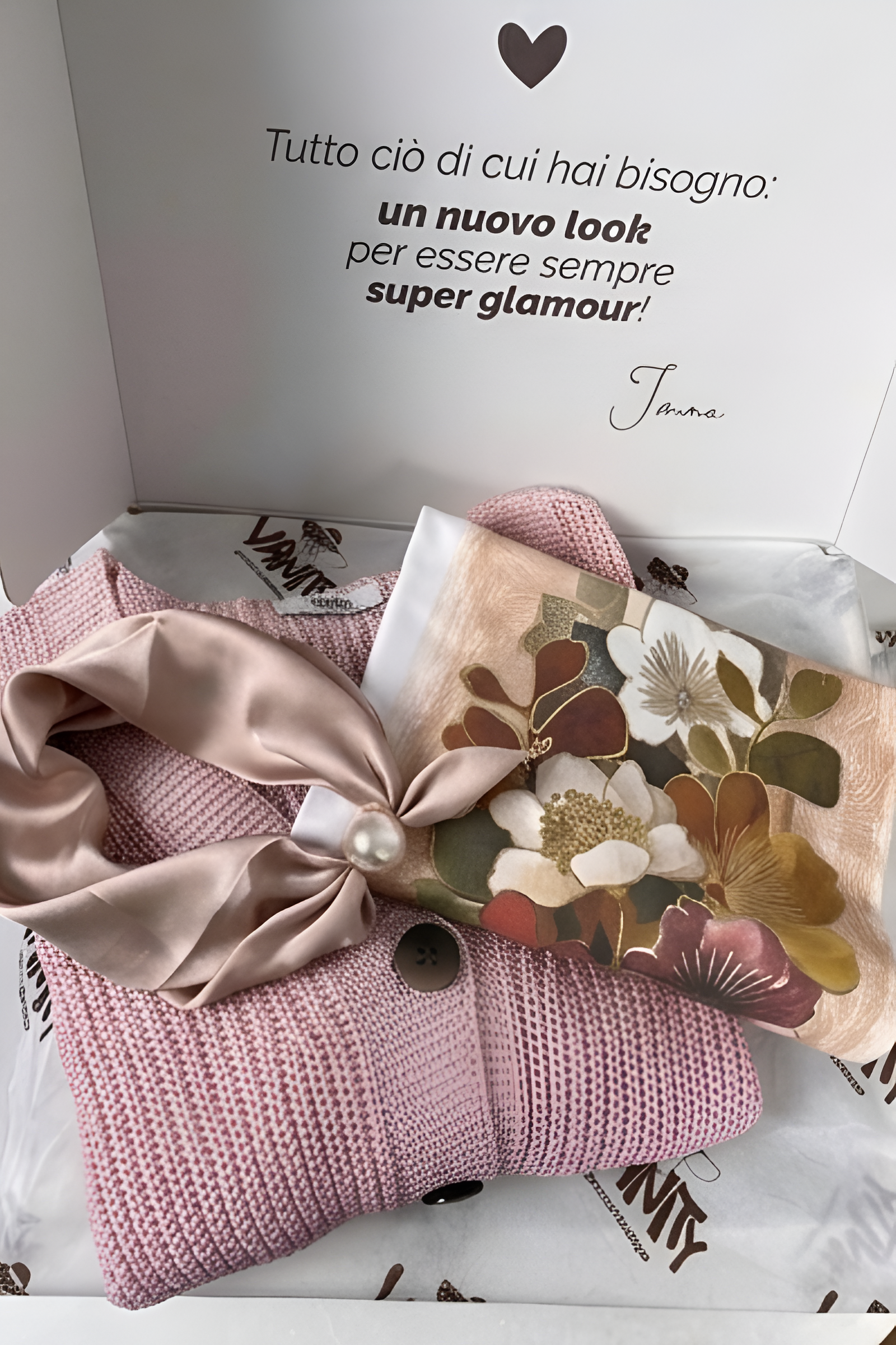 Box Flower Rosa
