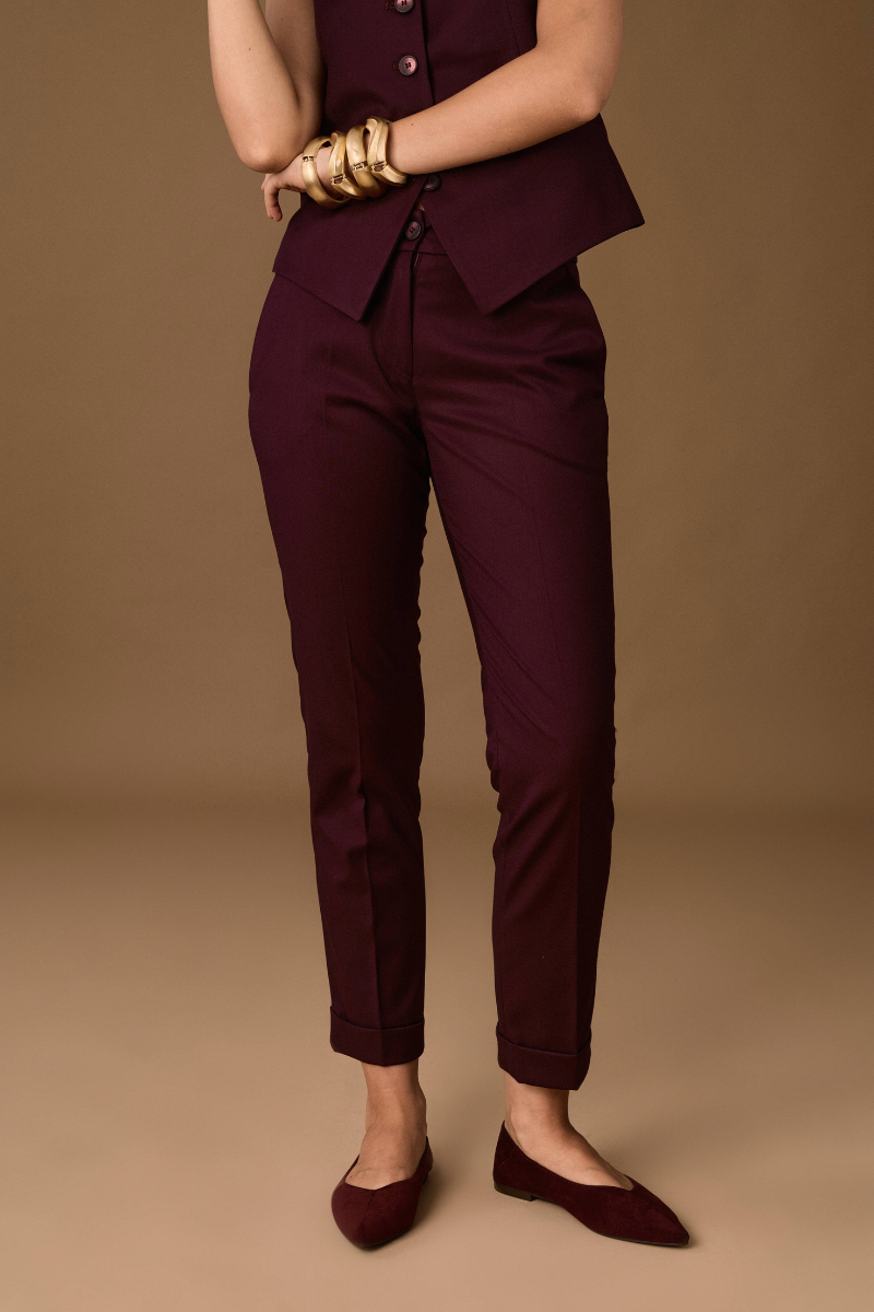 Pantalone Sartoriale Capri Vinaccio