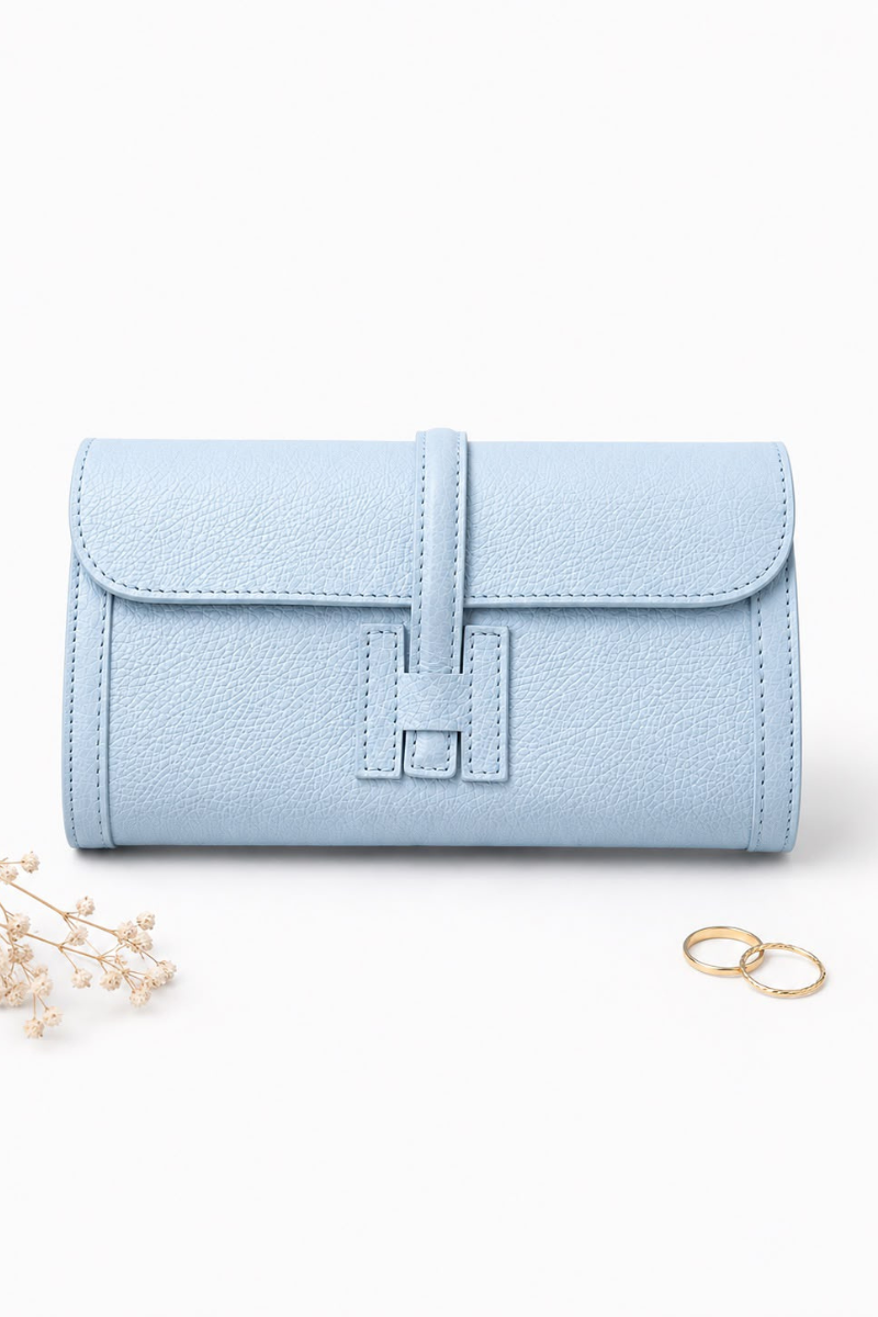 Clutch H Azzurro
