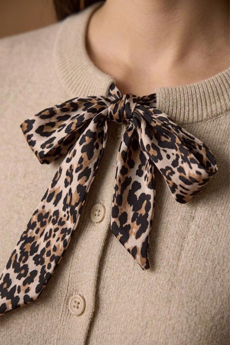 Cardigan Fiocco Leo Beige