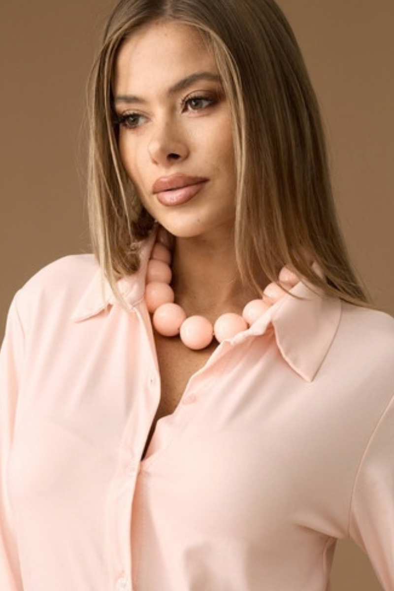 Girocollo Sfere Rosa