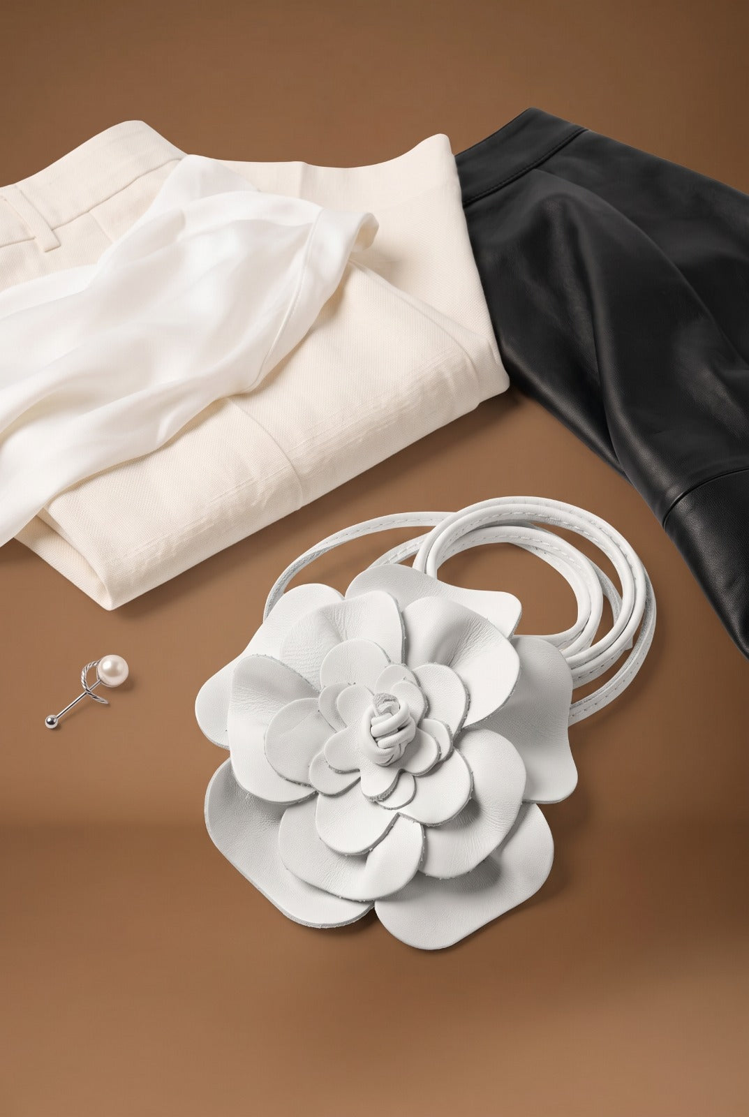 Cintura Fiore Bianco