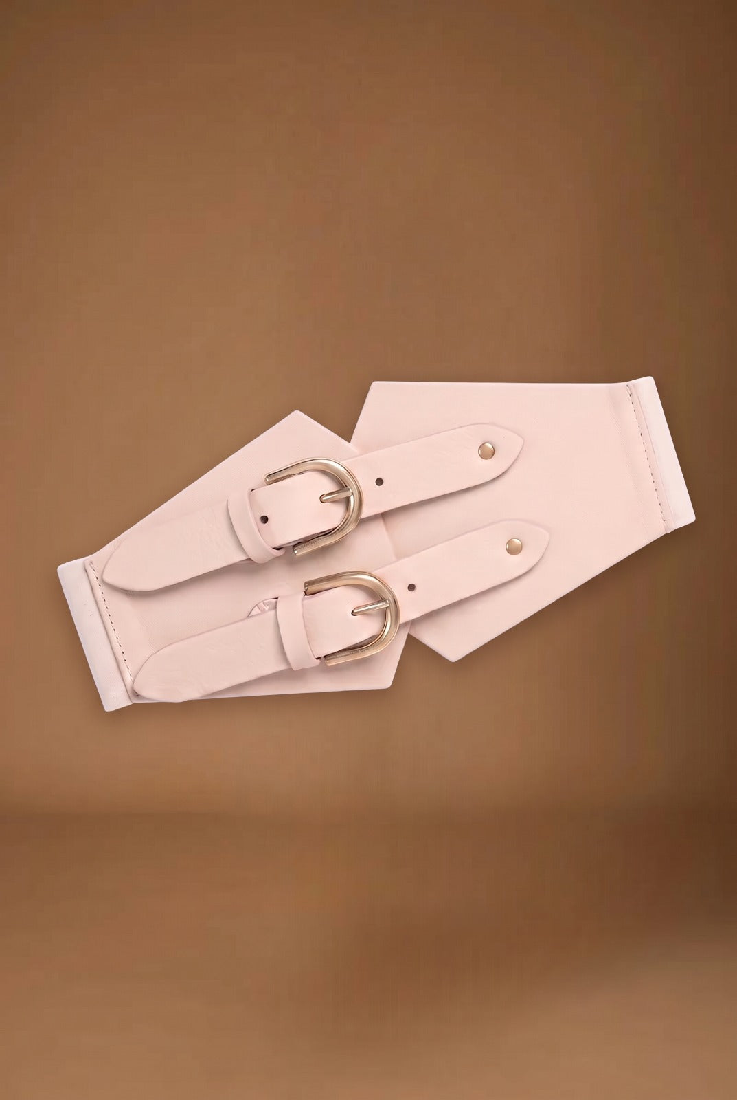 Cintura Bustier Doppia Fibbia Latte