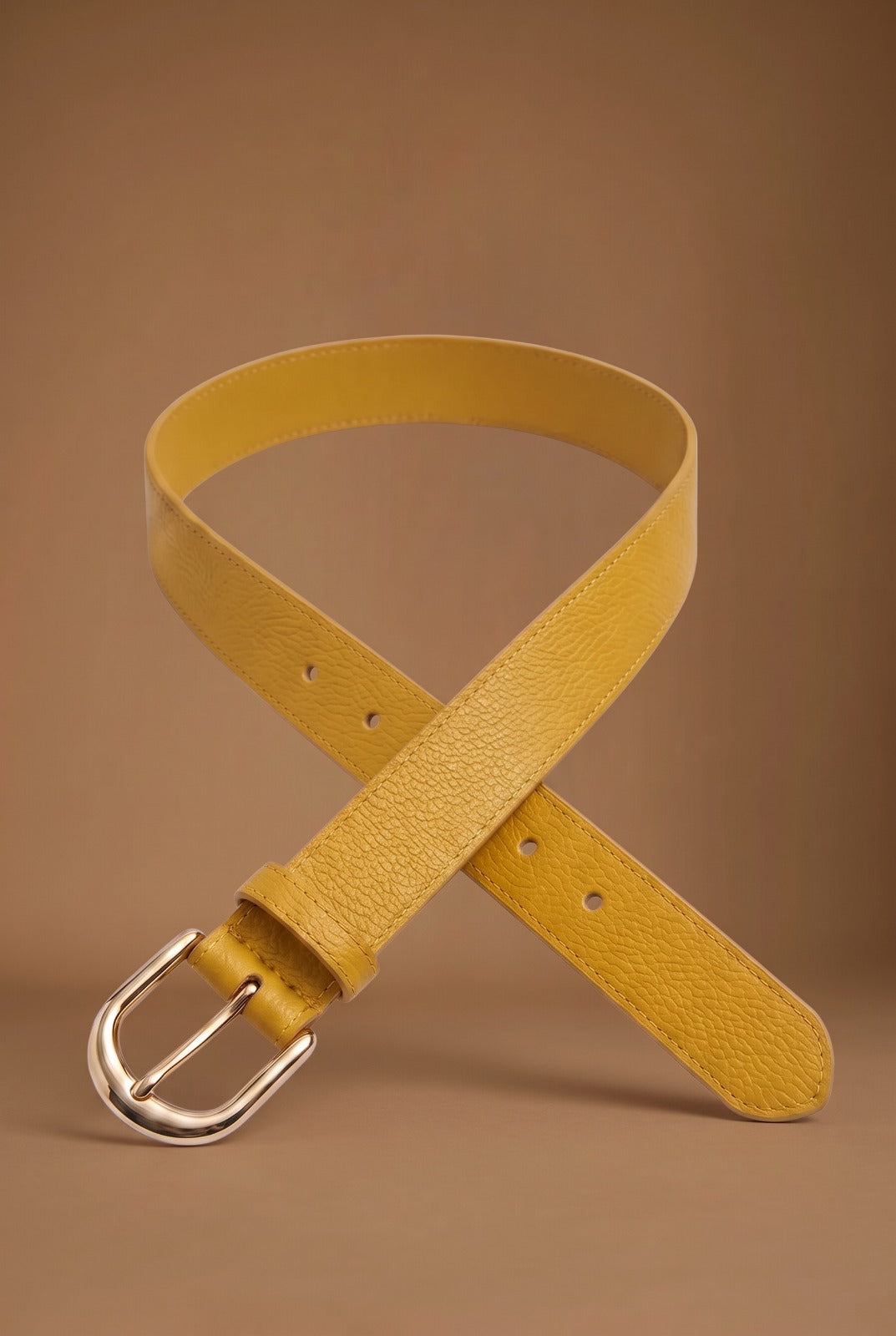 Cintura In Pelle Simply Giallo